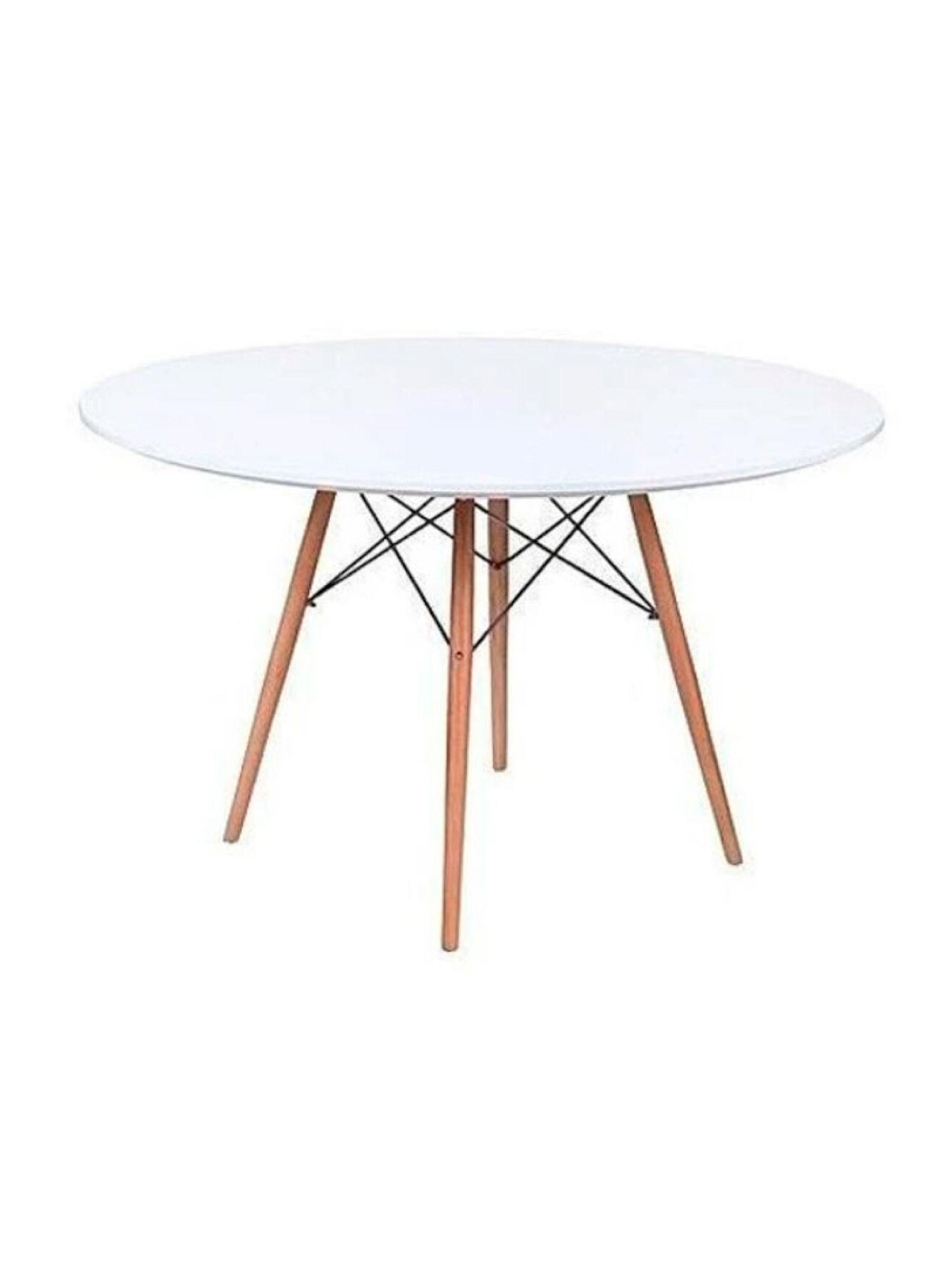 Mesa Eames Redonda 100 cm Blanca-0