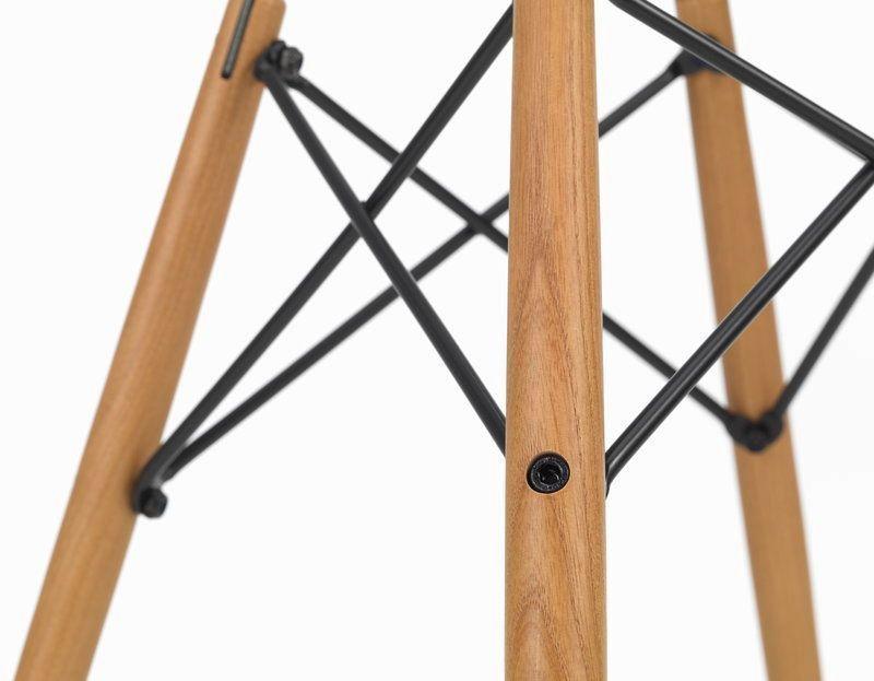 Silla De Comedor Eames Estructura Color Negro, 4 Unidades-3