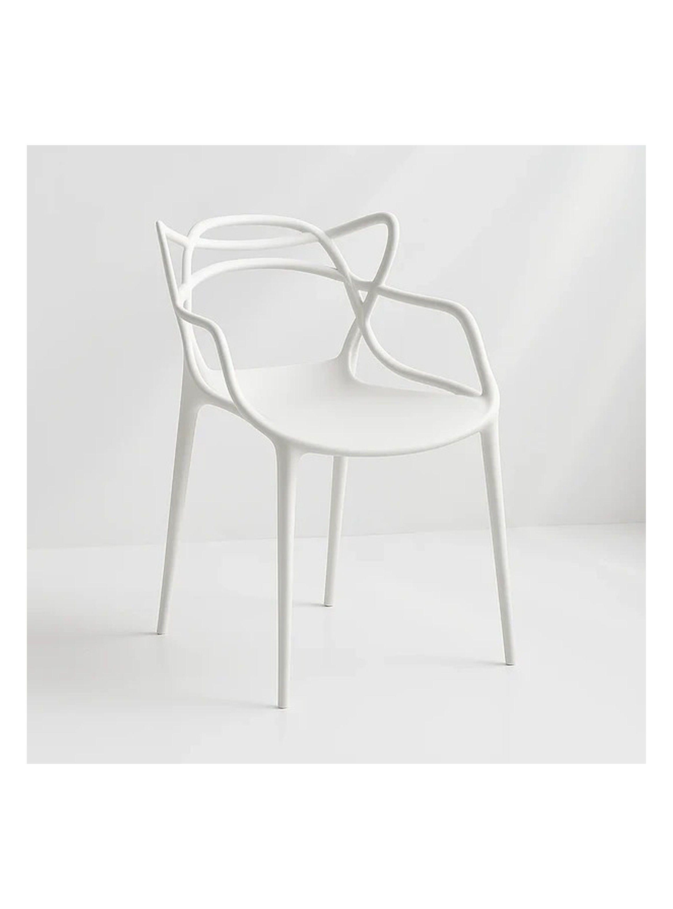Silla de Terraza o Comedor Master color Blanco-0