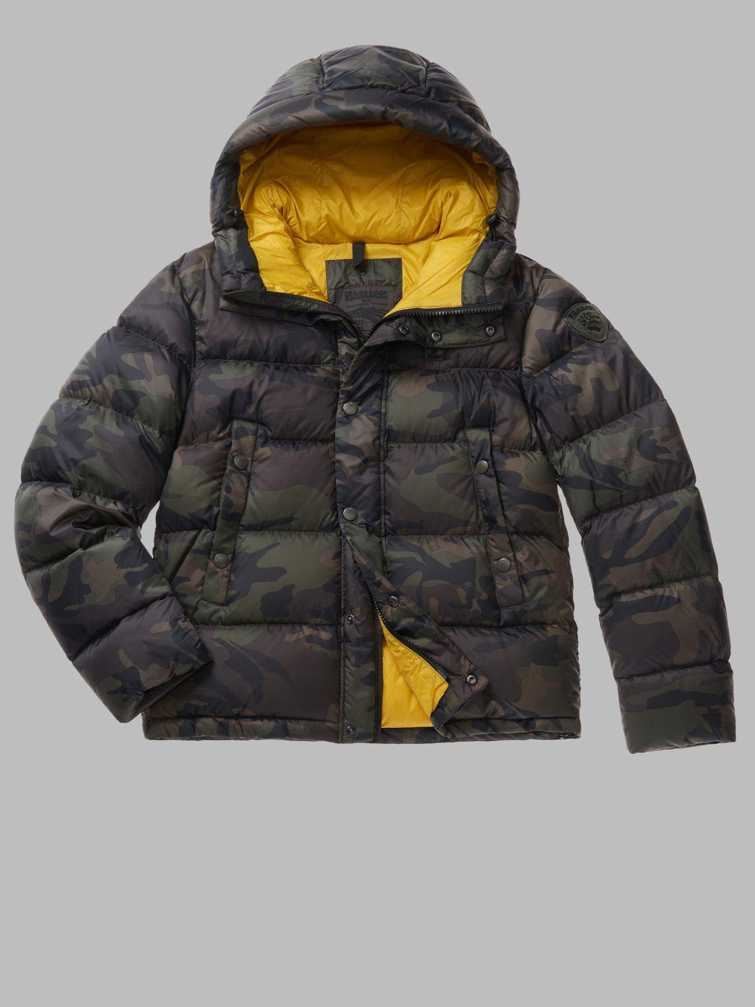 CHAQUETA DE PLUMAS CAMUFLADO HECTOR -0