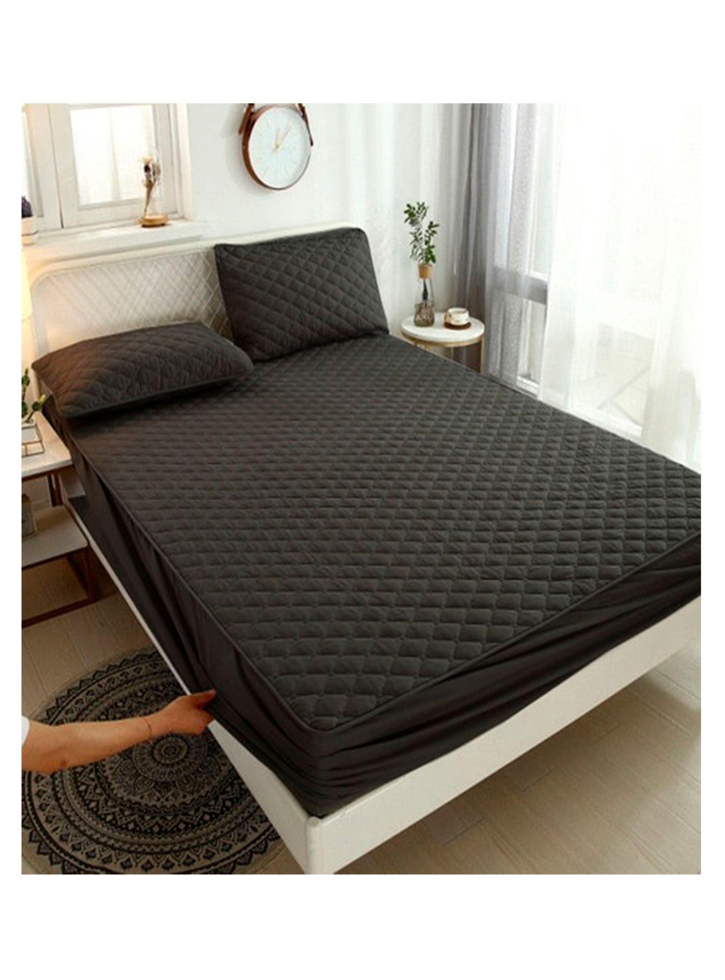 cubre colchon impermeable hipoalergenico 2.0 negro-1