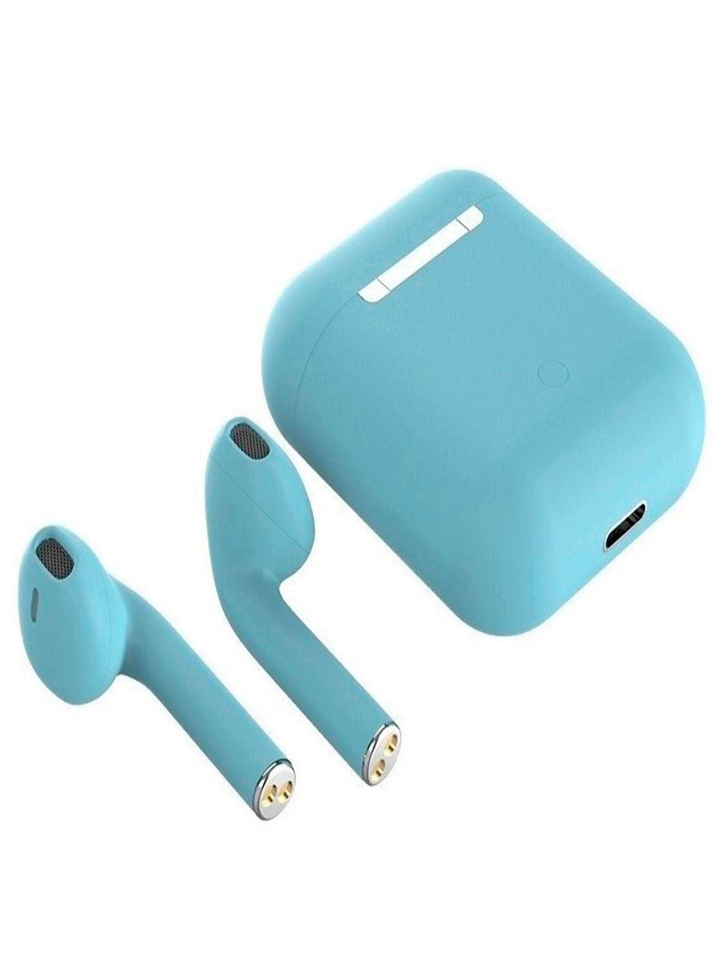 Audifonos inlmbricos touch i12 azul-1