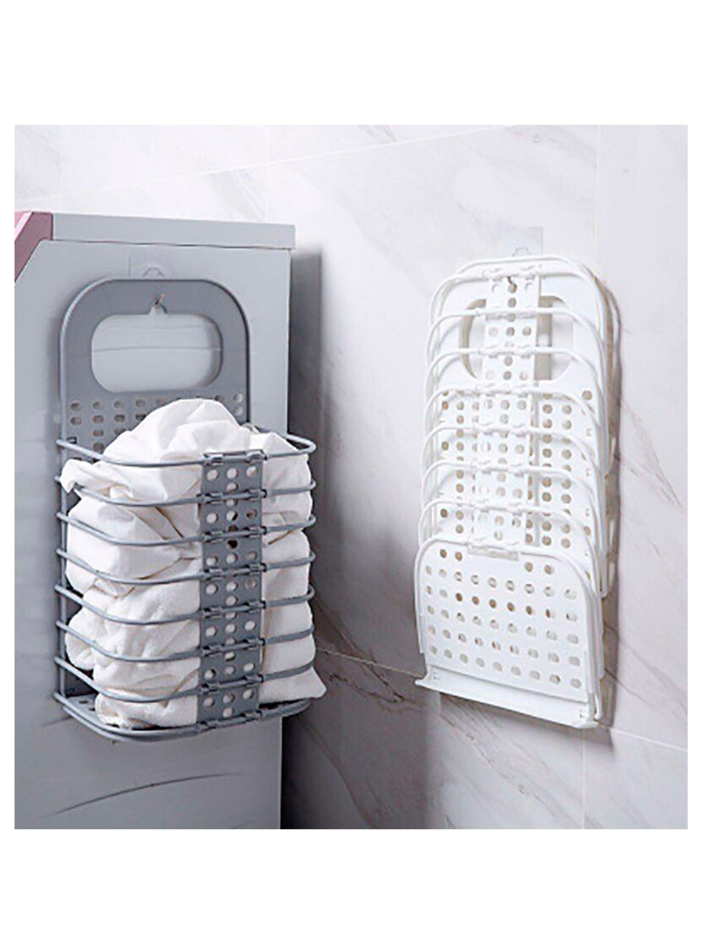 Organizador colgante plegable para ropa lavado-2