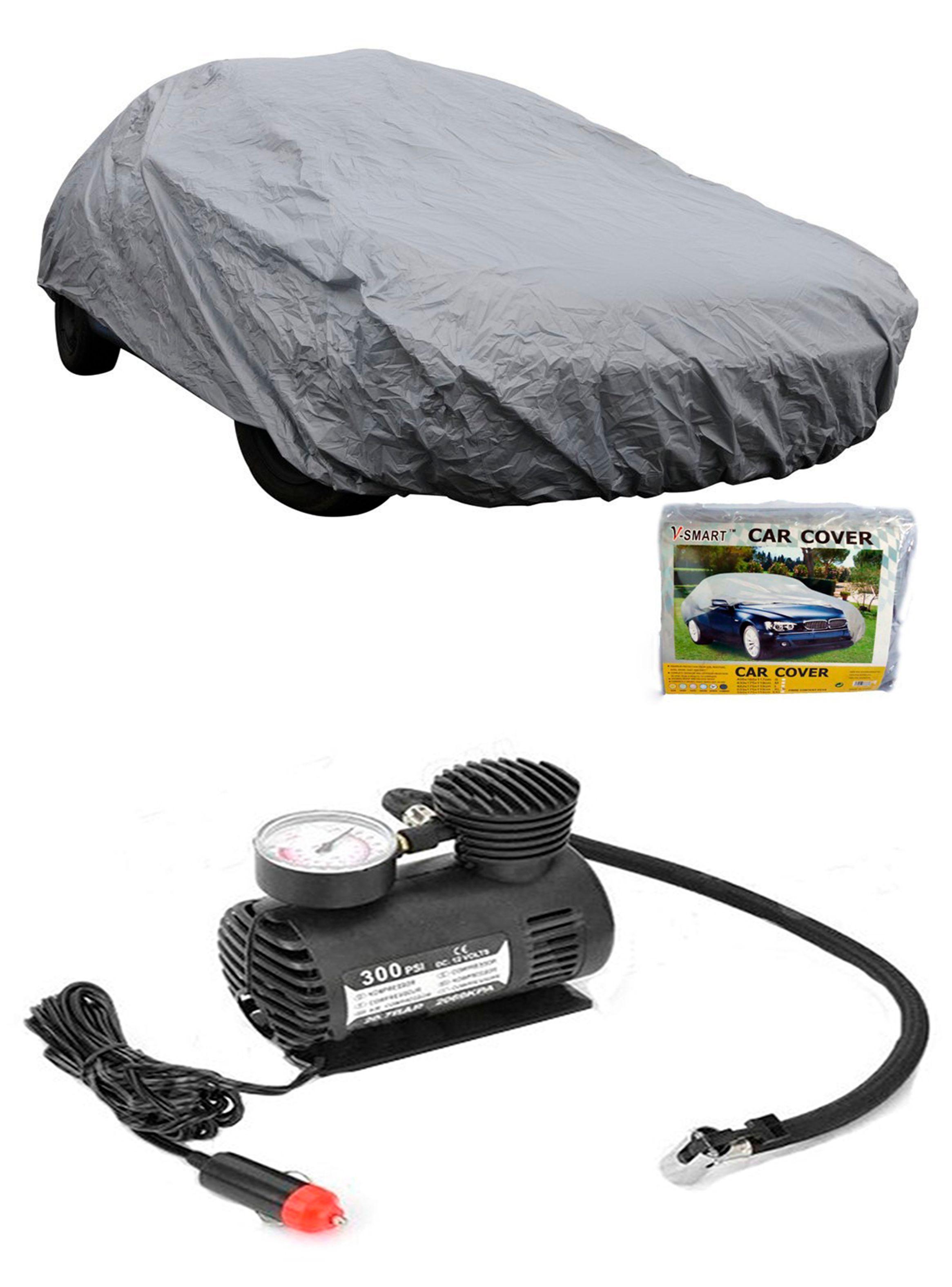 Carpa cubre auto + compresor de aire-1