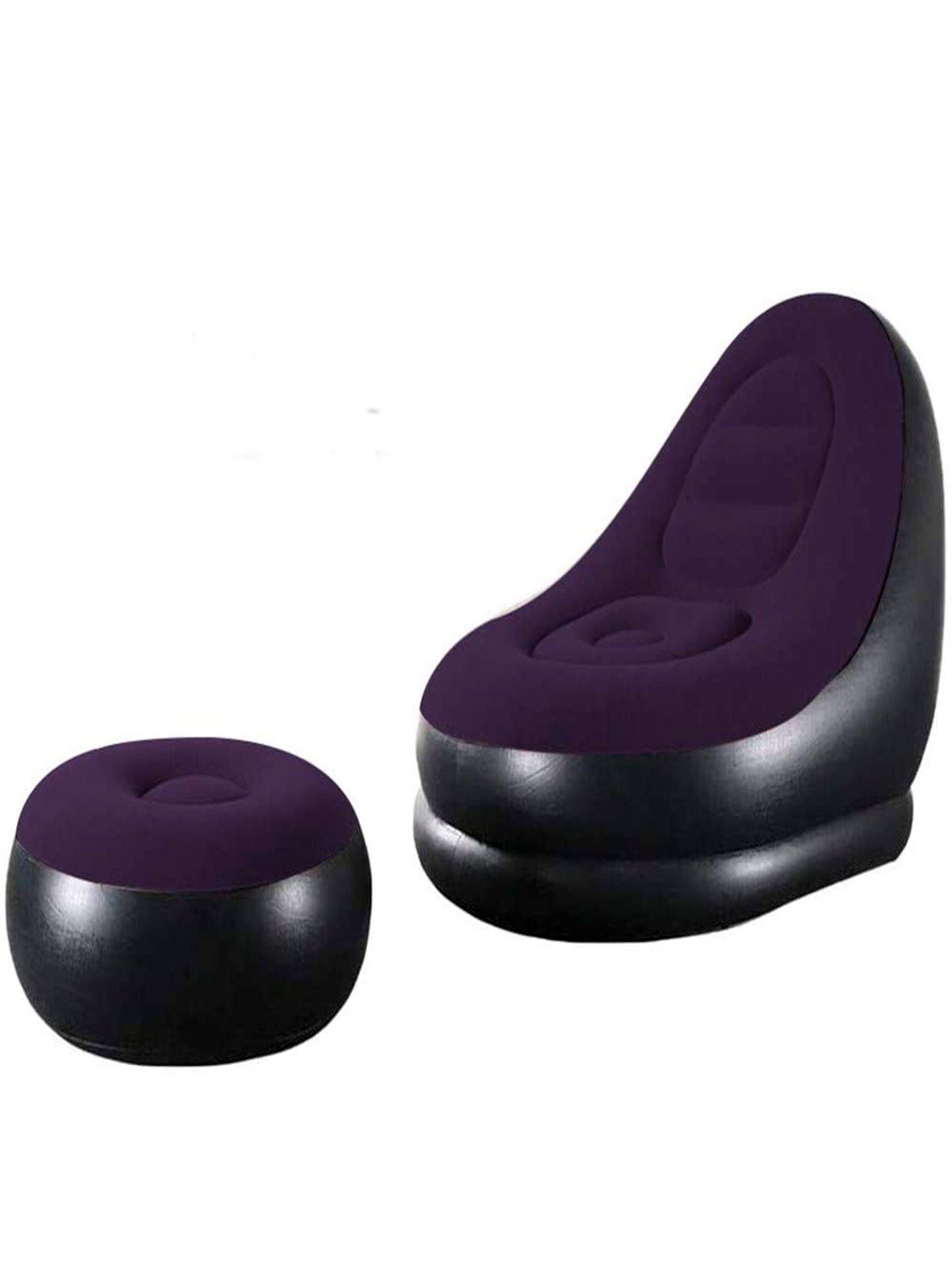 Sillon sofa inflable 2 piezas + inflador de regalo-2
