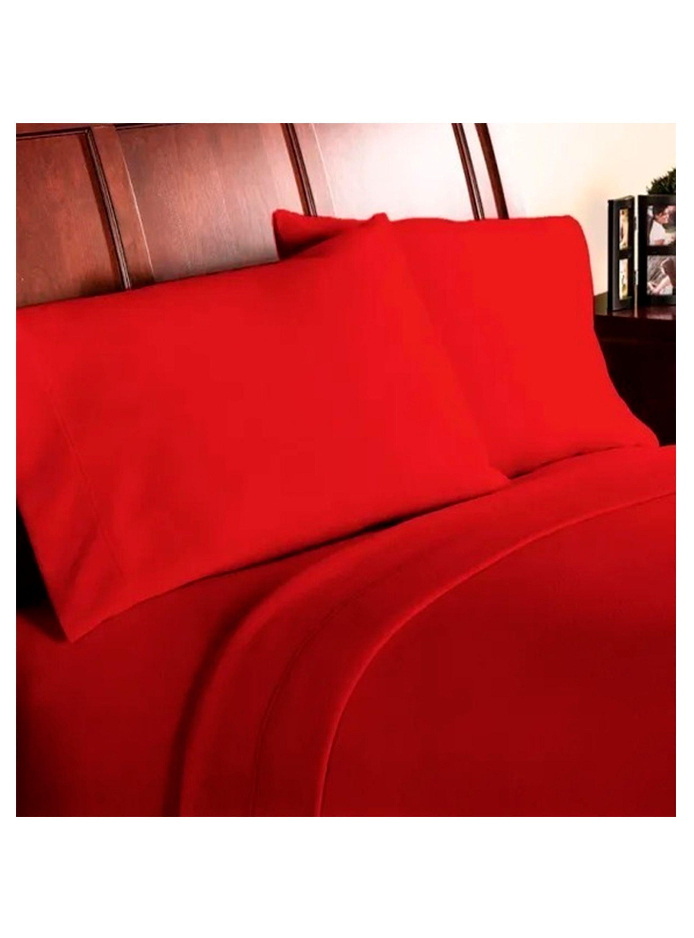 sabana 177 hilos rojo 1 plaza y media-1