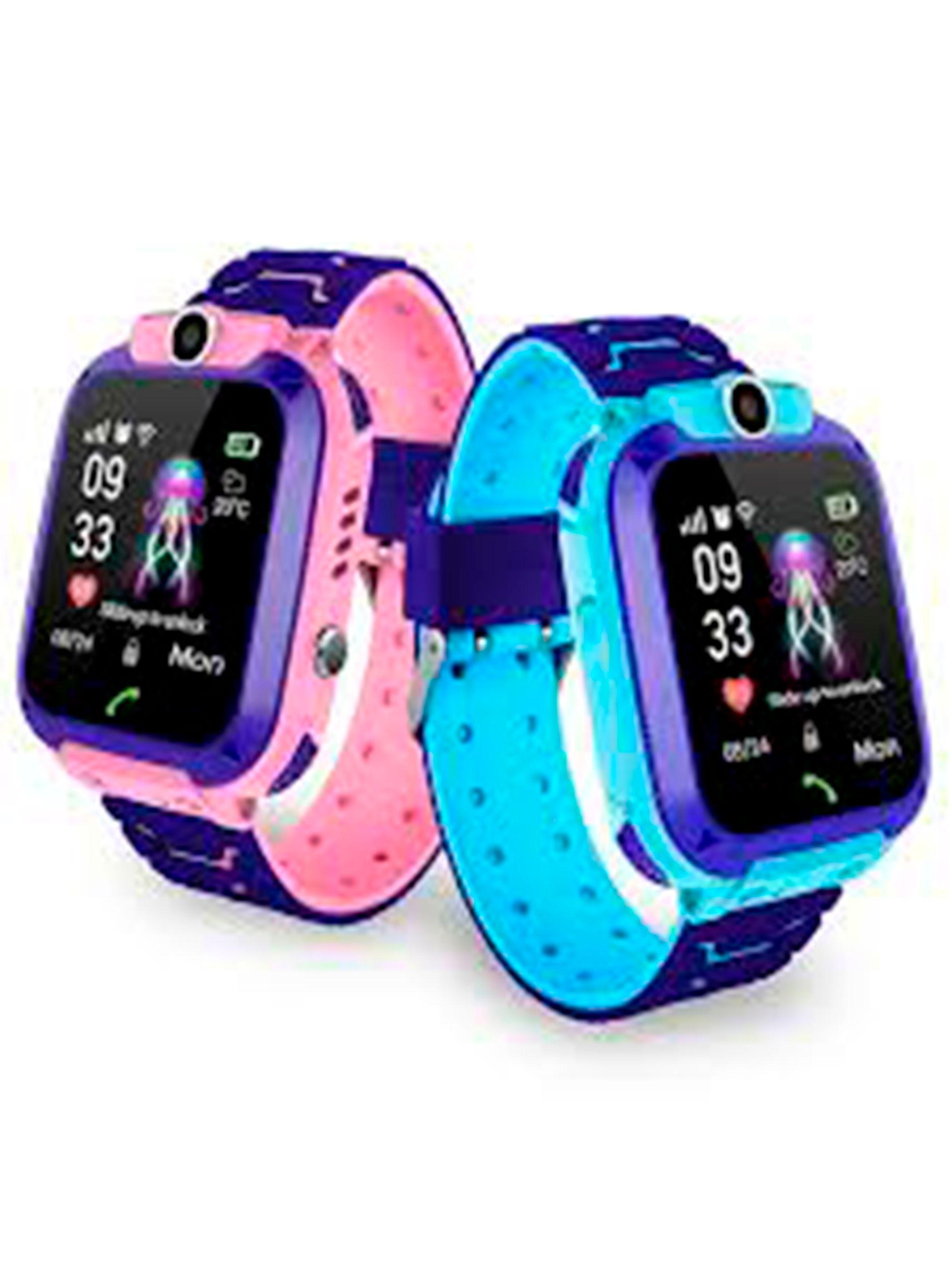 RELOJ SMARTWATCH GPS PARA NIÑOS ROSADO-1