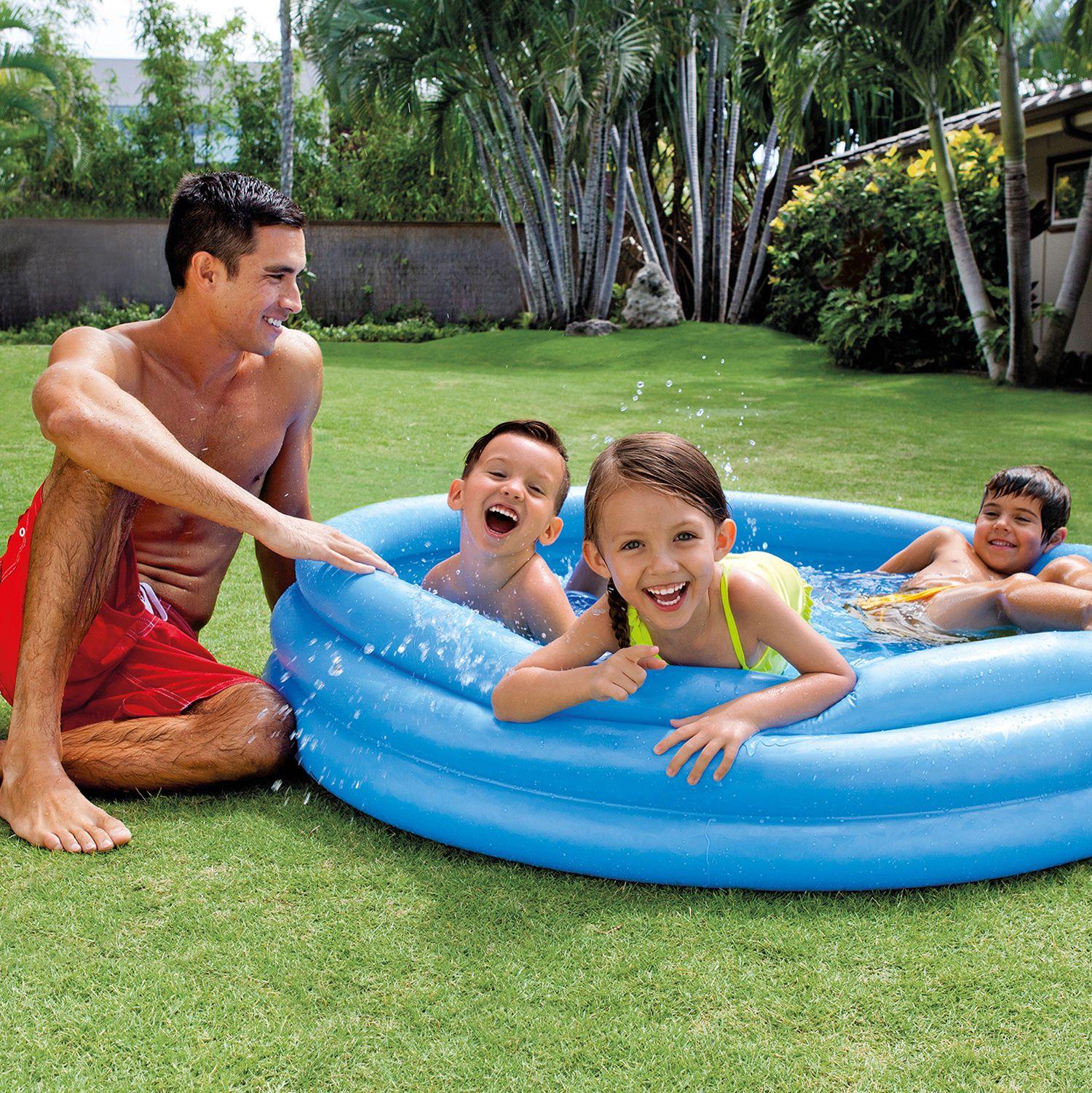 Piscina Inflable Crystal Blue Intex-1