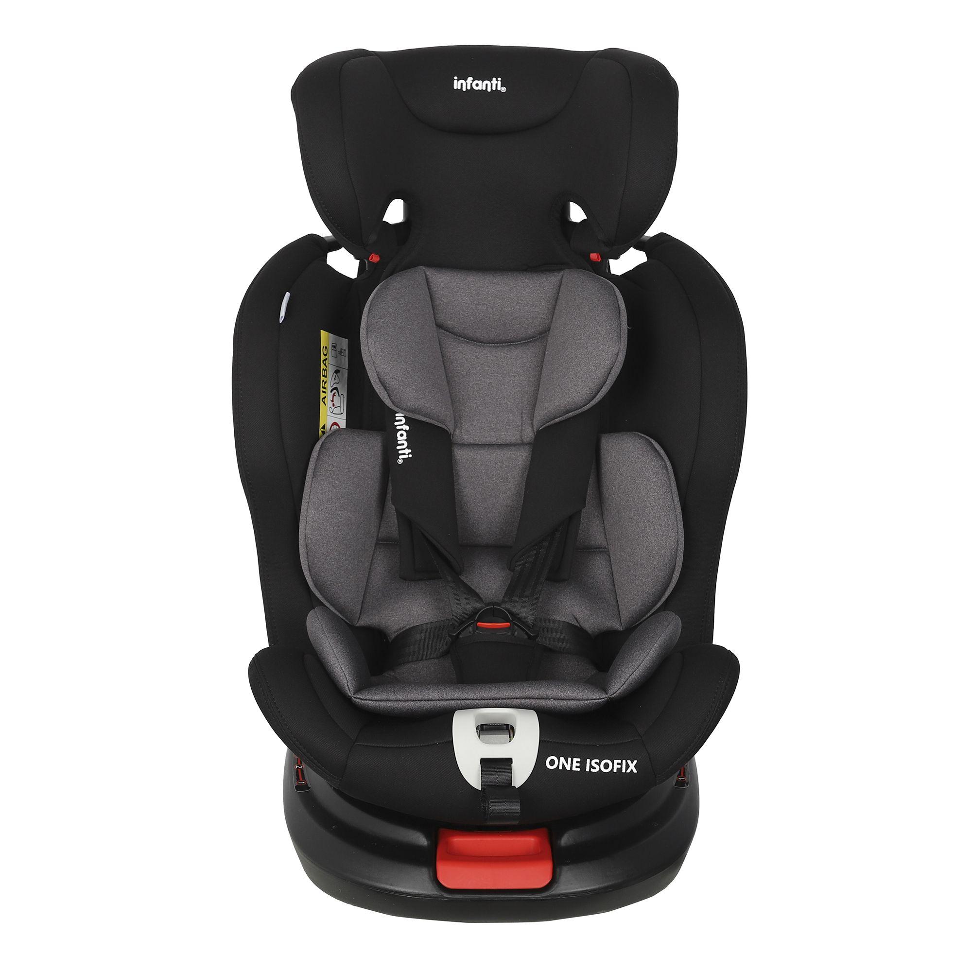 Silla De Auto Convertible One Isofix Ligth Grey Infanti-2