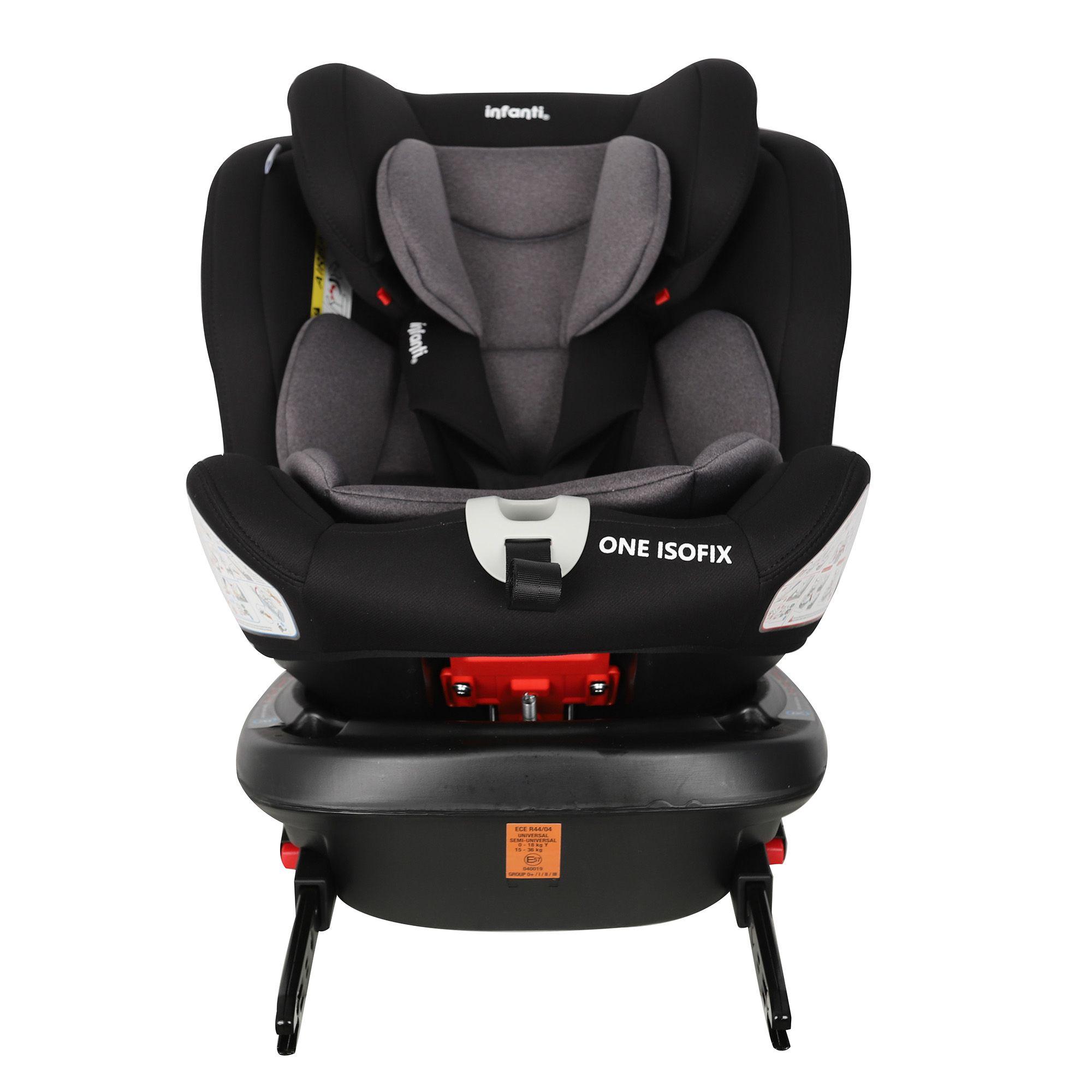 Silla De Auto Convertible One Isofix Ligth Grey Infanti-3