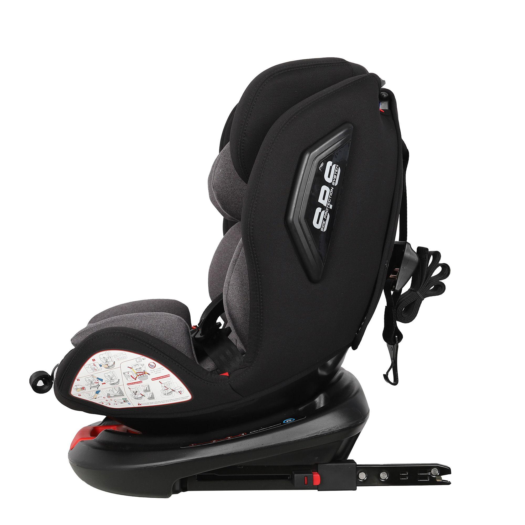 Silla De Auto Convertible One Isofix Ligth Grey Infanti-4