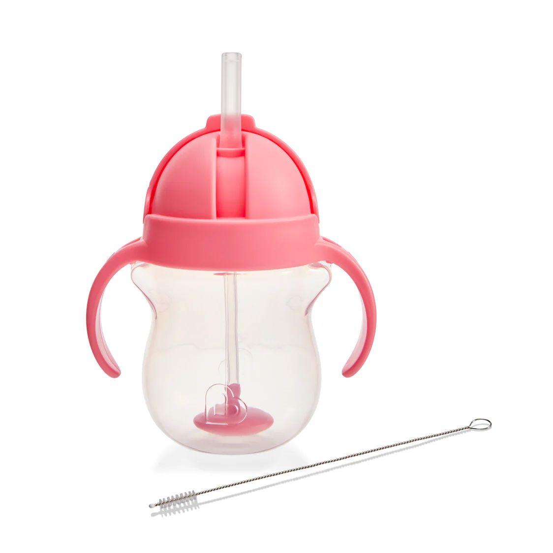 Vaso Antiderrame Weighted Con Asas 207 Ml - Rosado Miunchkin-2