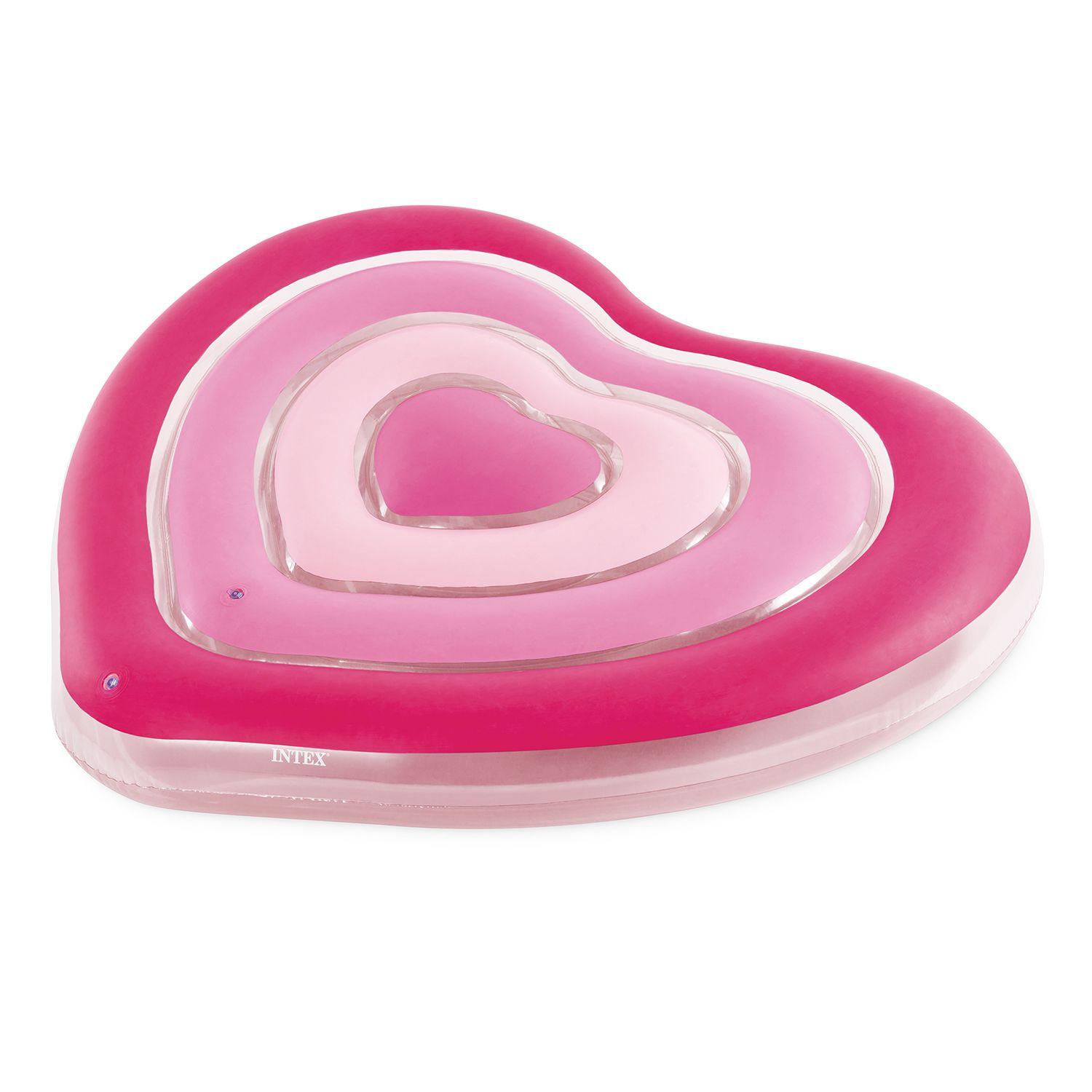 Flotador Inflable Corazon 135x25x155cm Intex-2