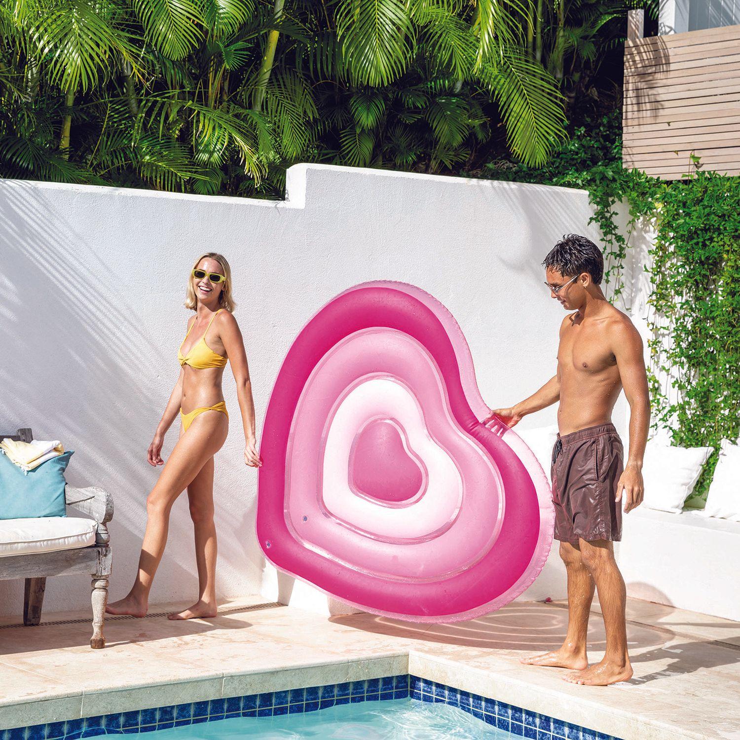 Flotador Inflable Corazon 135x25x155cm Intex-6