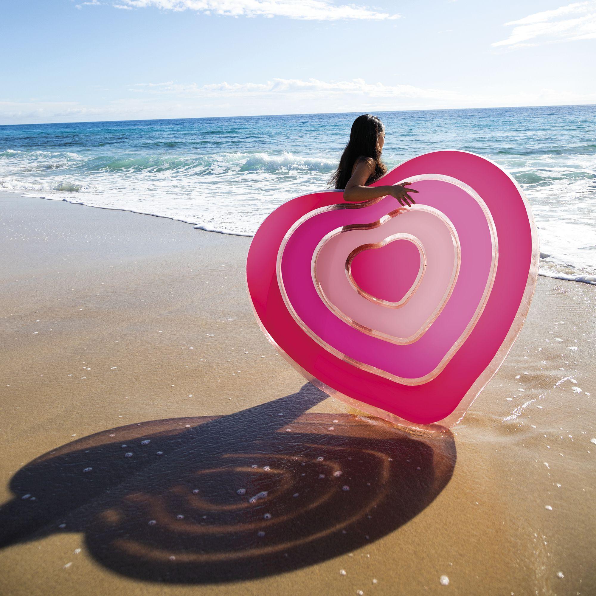 Flotador Inflable Corazon 135x25x155cm Intex-7