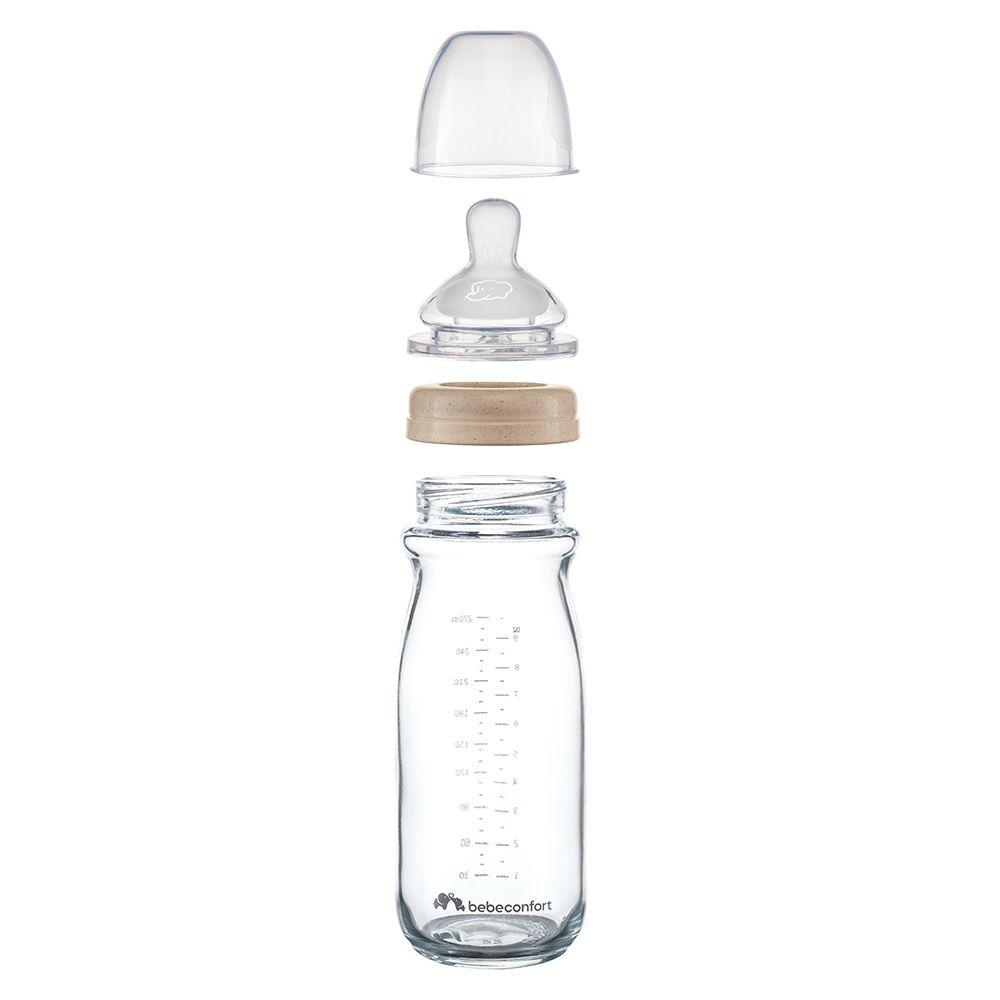 Mamadera Physio Aircare Vidrio 270ml Bebé Confort-2