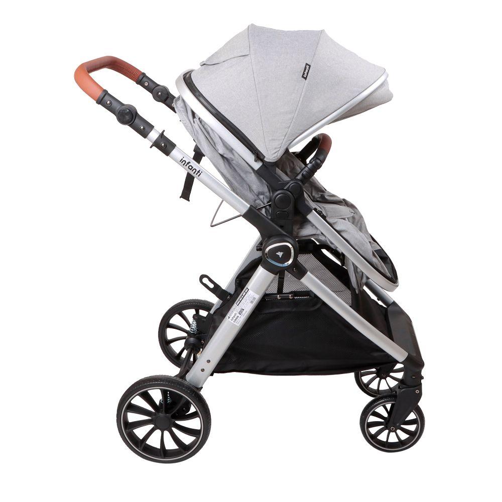Coches Travel System Romanzo X1-D Gris Infanti-3