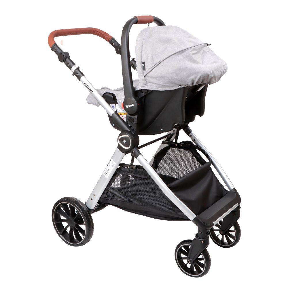 Coches Travel System Romanzo X1-D Gris Infanti-4