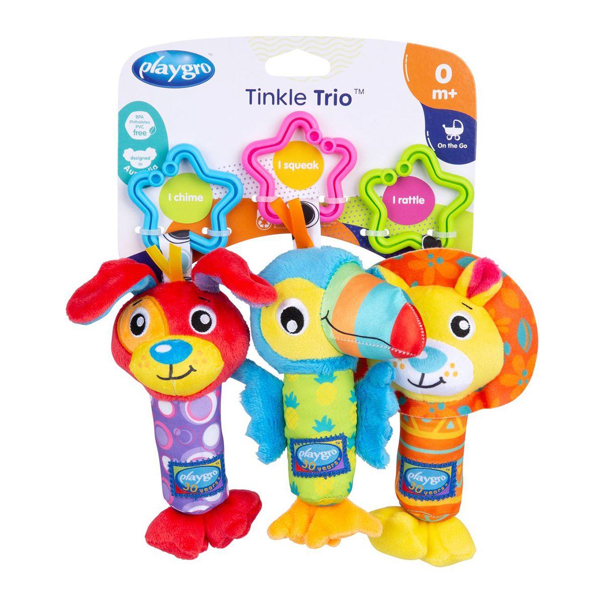 Sonajeros Tinkle Trio Playgro-0
