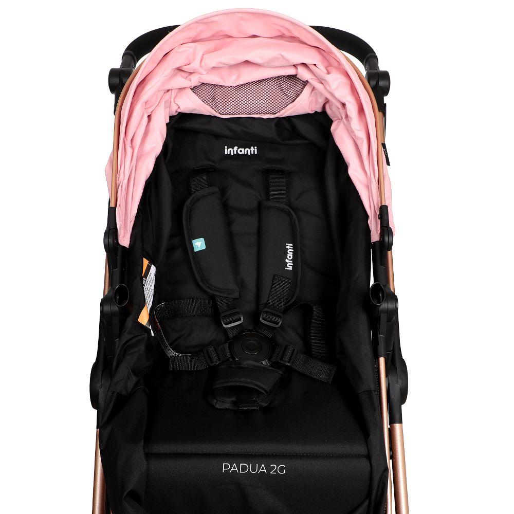 Coche Paseo Padua 2G Pink Infanti-5