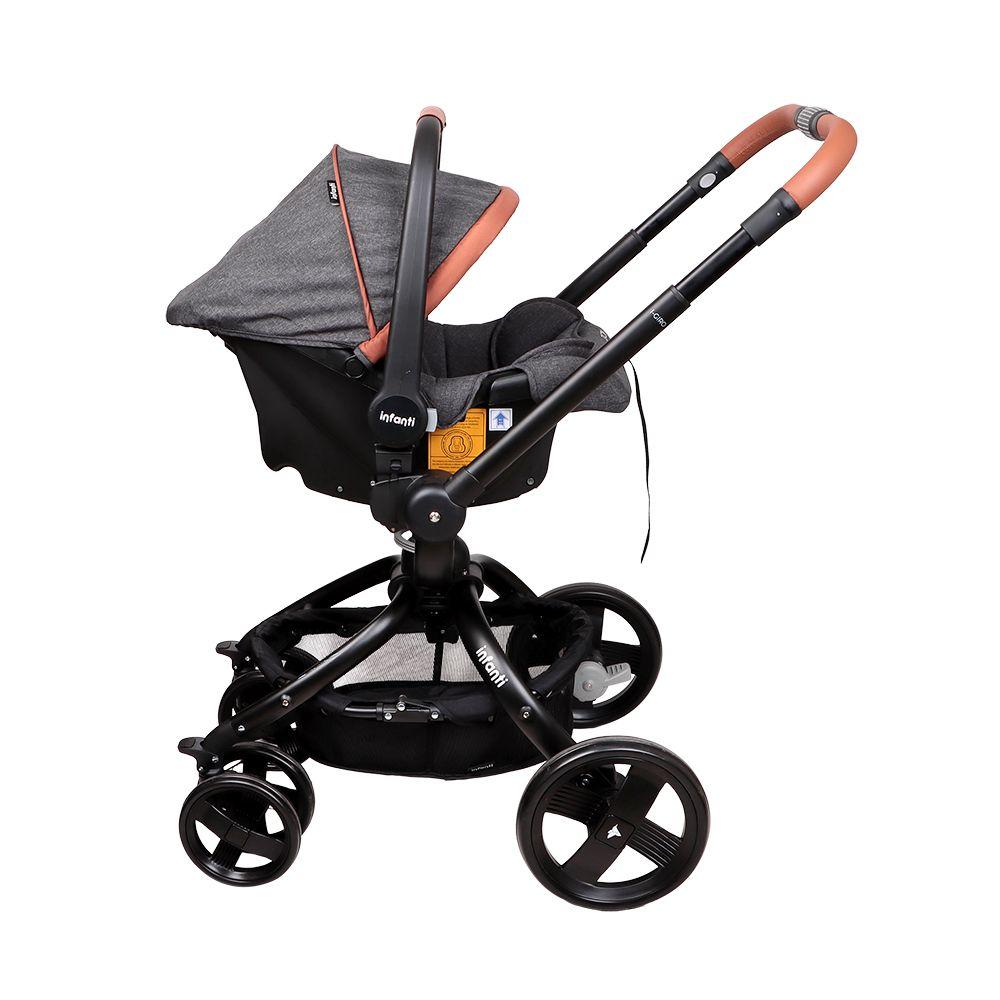 Coche Travel System I-Giro 2G Bright Black Infanti-2