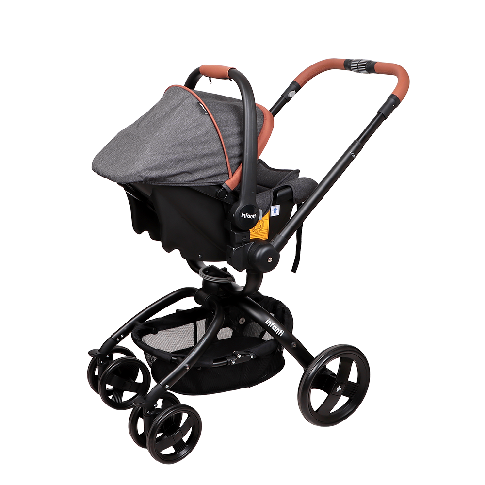 Coche Travel System I-Giro 2G Bright Black Infanti-4