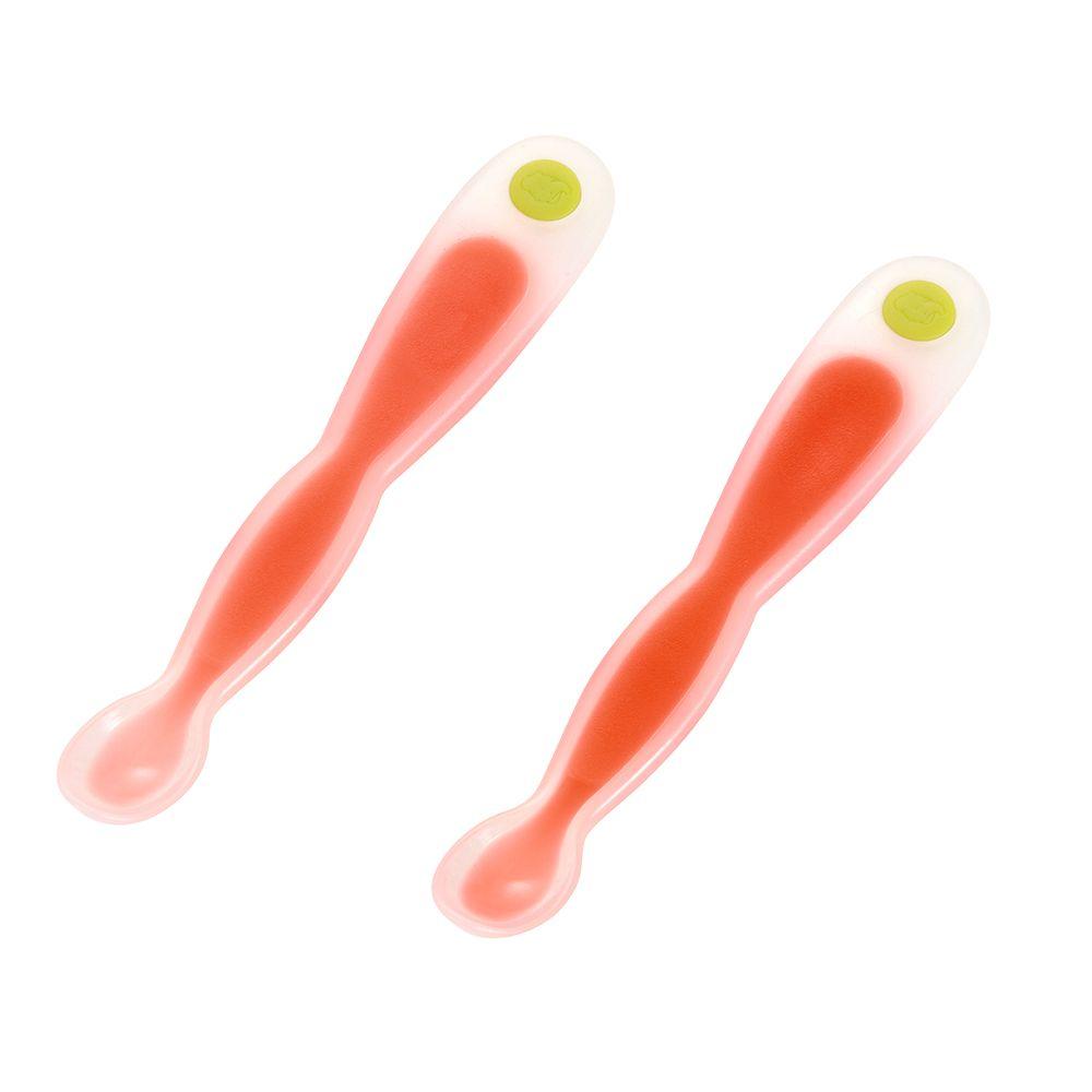 Pack 2 Cucharas Termosensibles - Rojas Bebe Confort-0