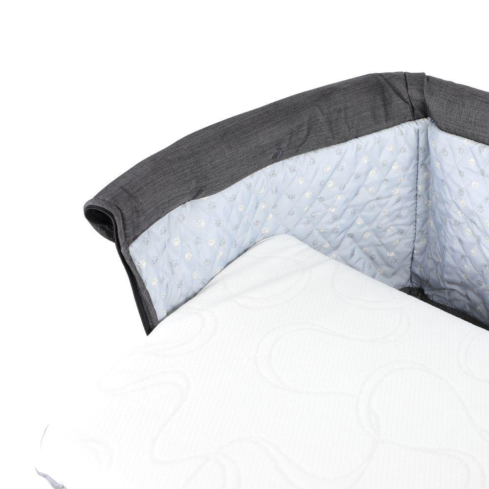 Cuna Colecho Lia Dark Grey Cosco-4
