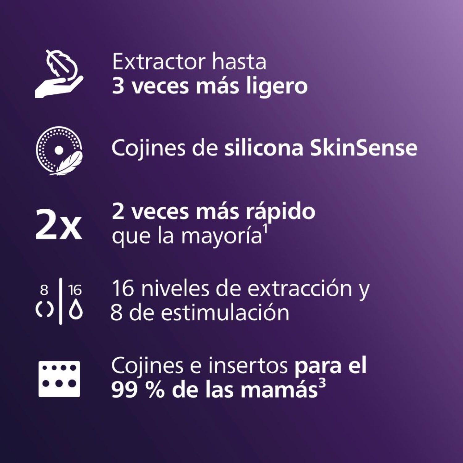 Extractor De Leche Eléctrico Doble Manos Libres Philips Avent-5