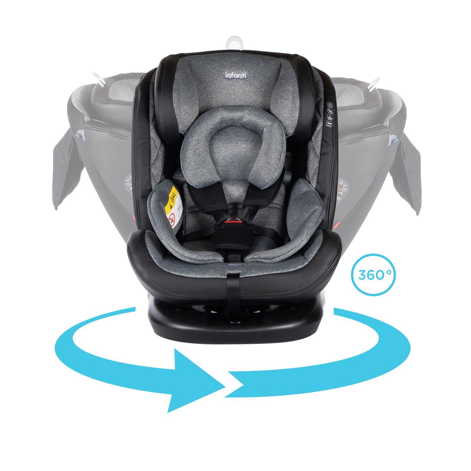 Silla Auto Convertible I-giro 360 Grey Infanti-2