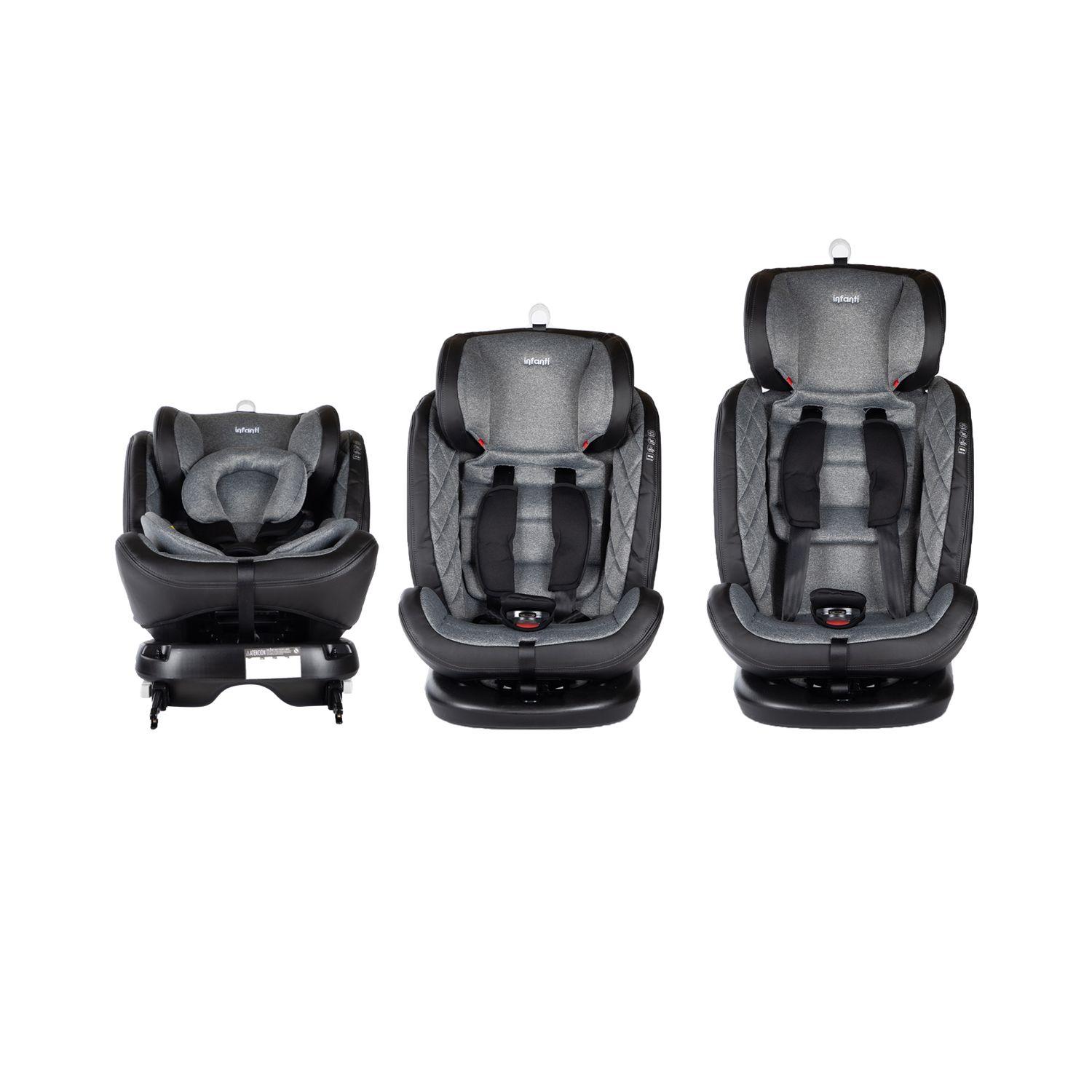 Silla Auto Convertible I-giro 360 Grey Infanti-5