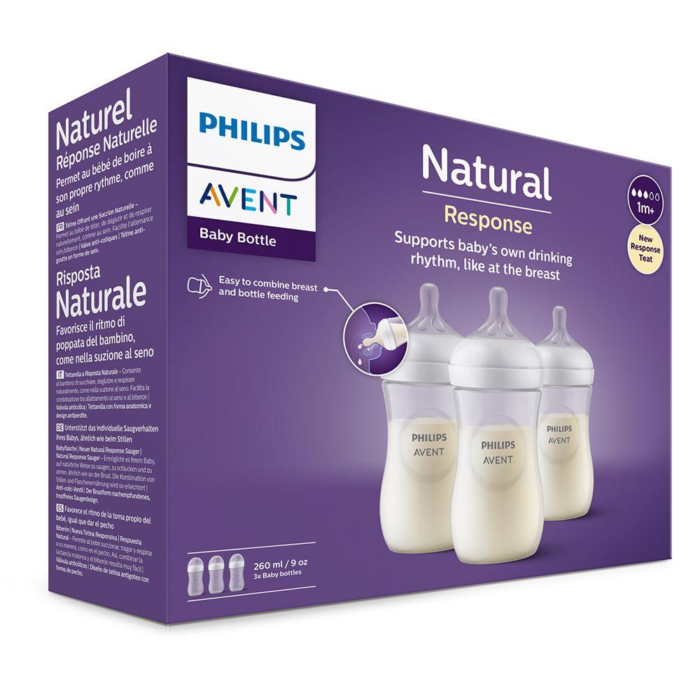 Set 3 Mamaderas Natural 3.0 260 Ml Philips Avent-3
