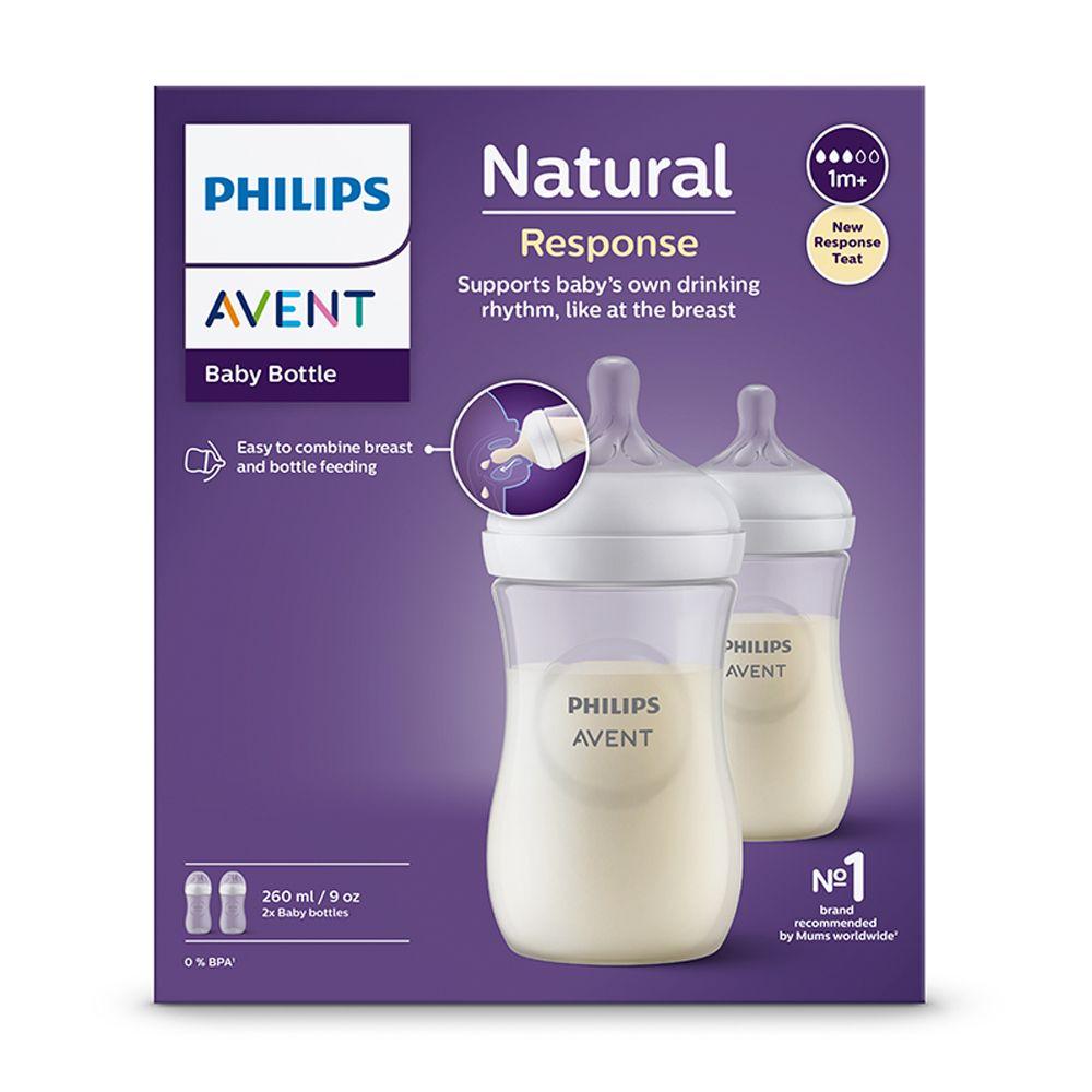 Set 2 Mamaderas Natural 3.0 260ml Philips Avent-4