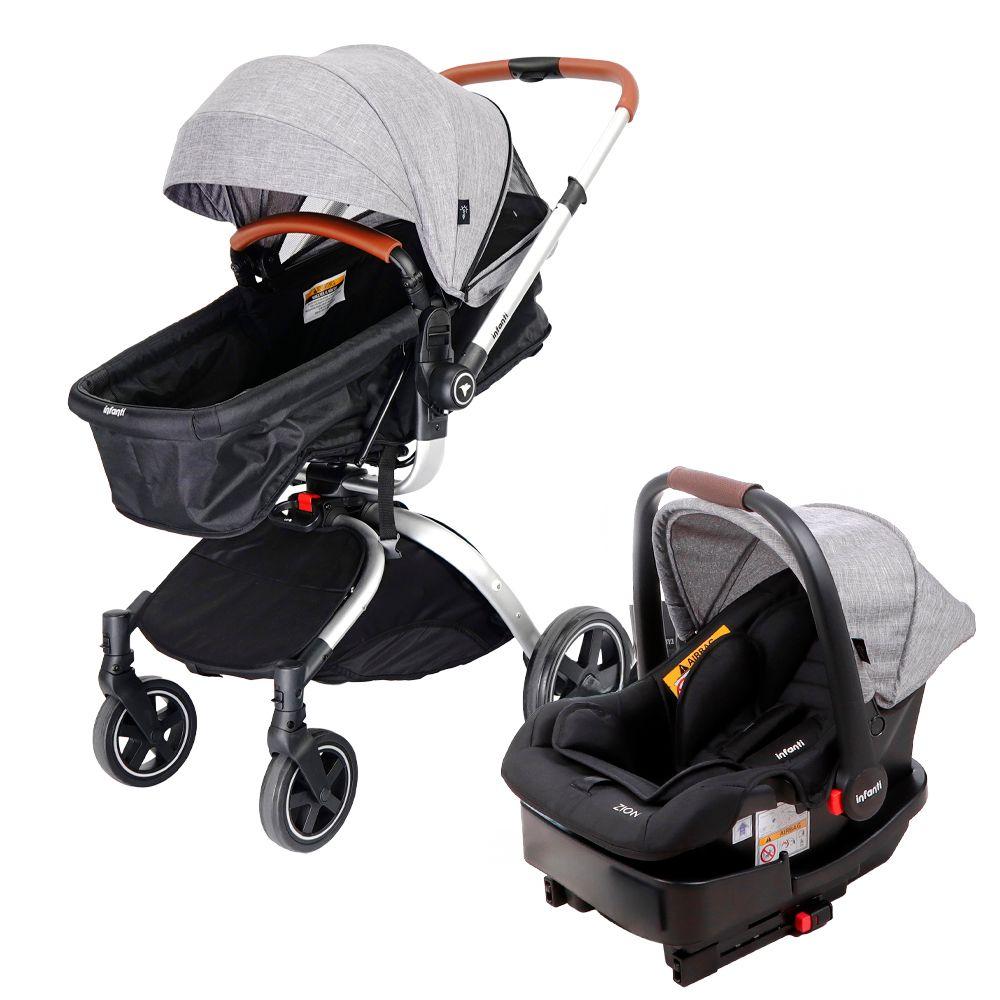 Coches Travel System Epic 360° 2G F80 Grey Infanti-0