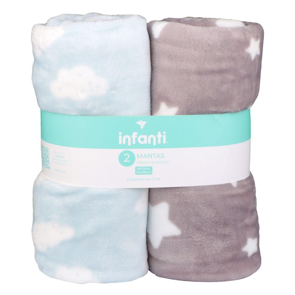Pack 2 Mantas Niño Infanti-0