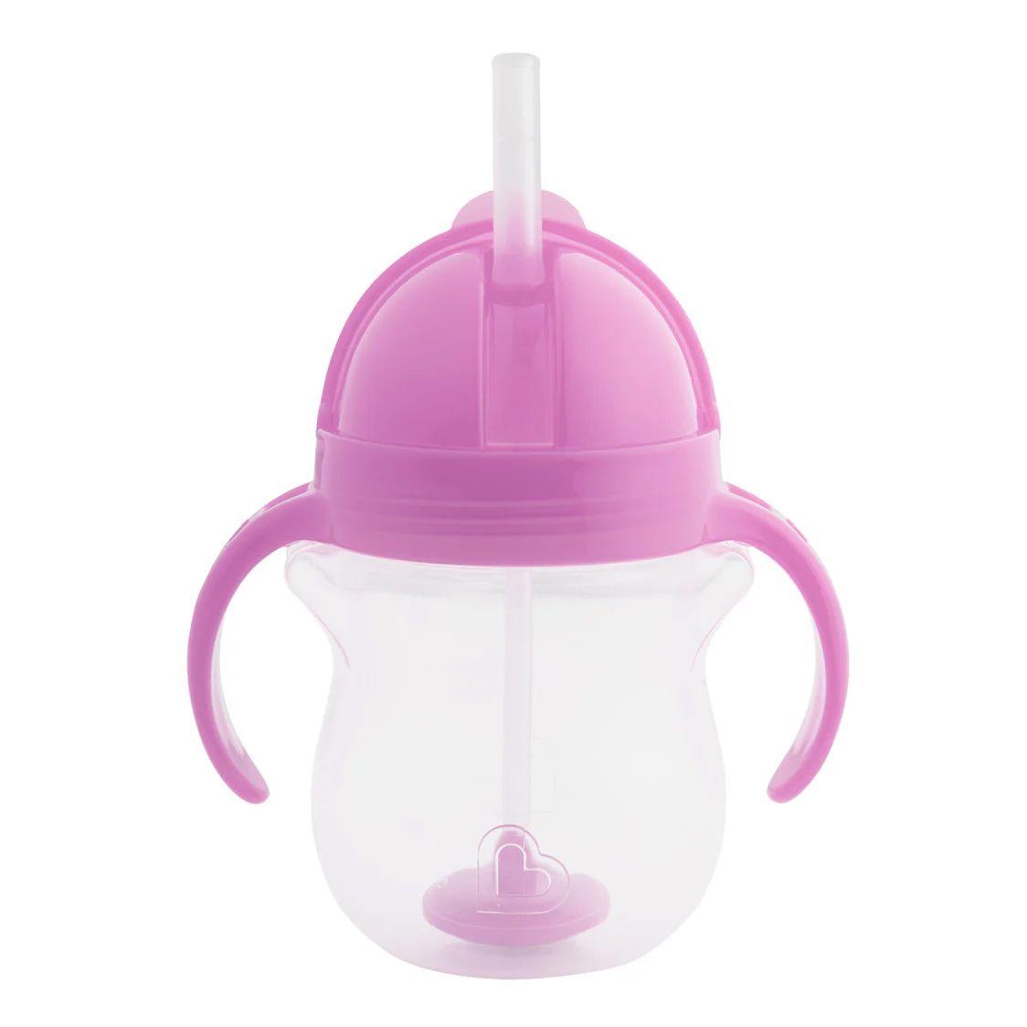 Vaso Antiderrame Weighted Con Asas 207 Ml - Lila Munchkin-0