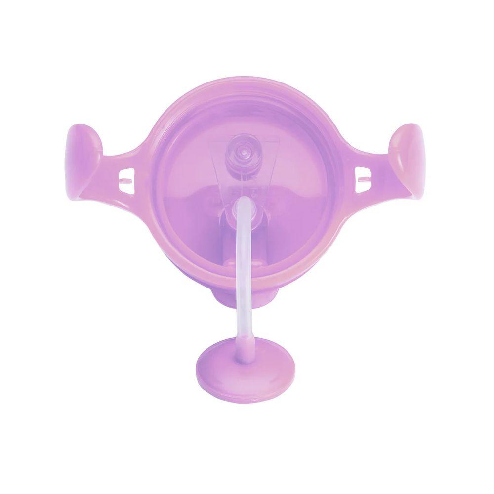 Vaso Antiderrame Weighted Con Asas 207 Ml - Lila Munchkin-2