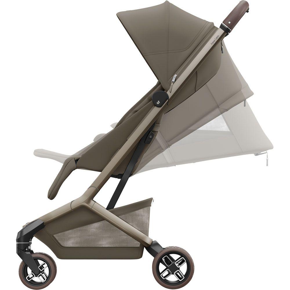 Coche Paseo Fame Cabin Oka Truffle Maxi Cosi-2