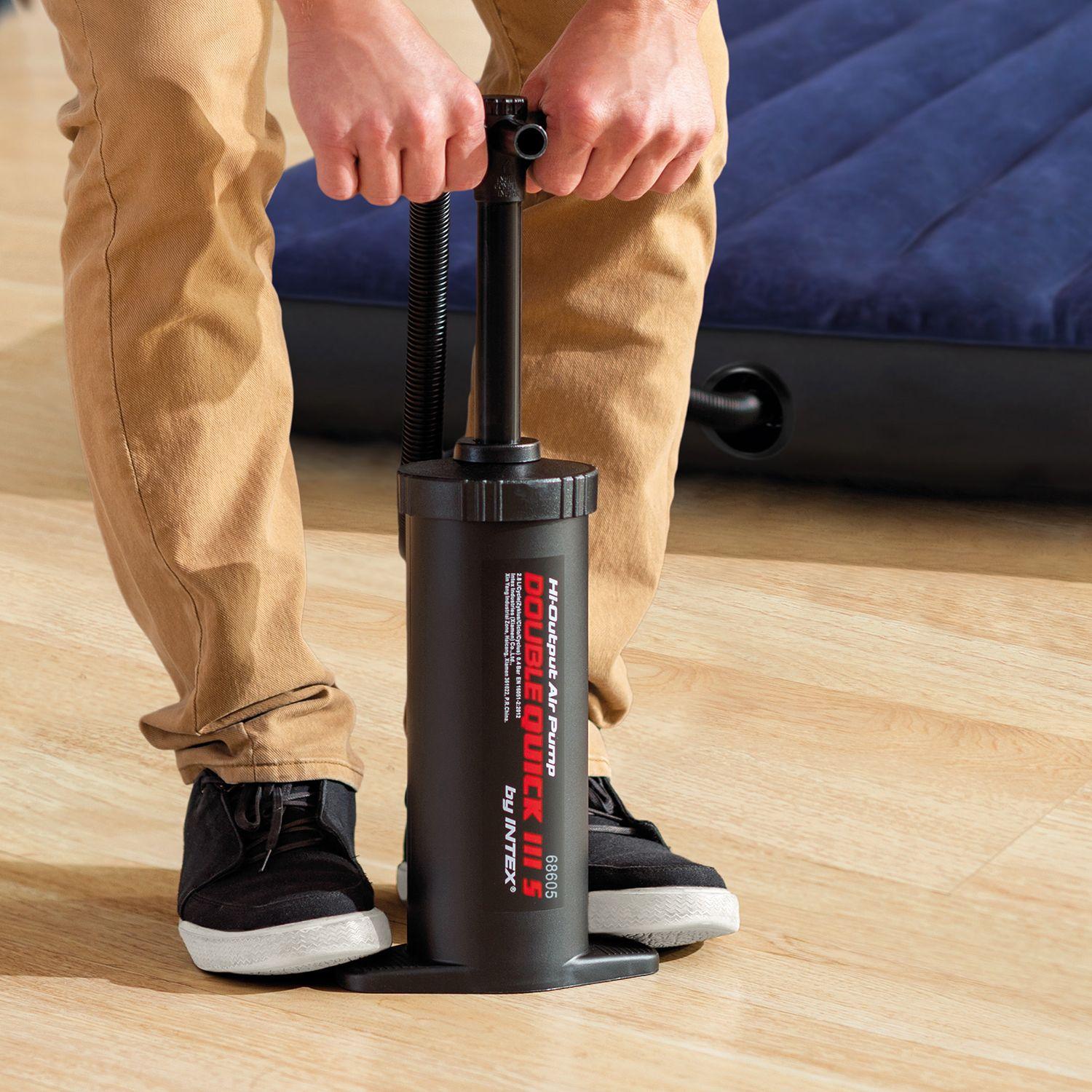 Inflador Manual Doble Quick Intex-2