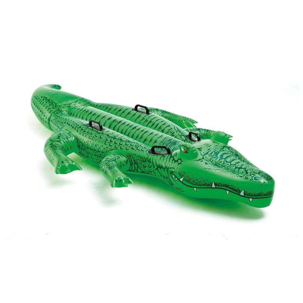 Flotador Montable Cocodrilo 203x114cm Intex-0