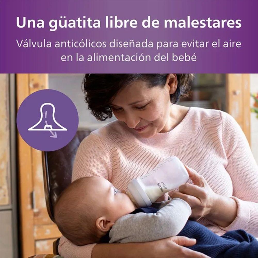 Set de 3 Mamaderas (125, 260, 330 ml) Philips Avent-2