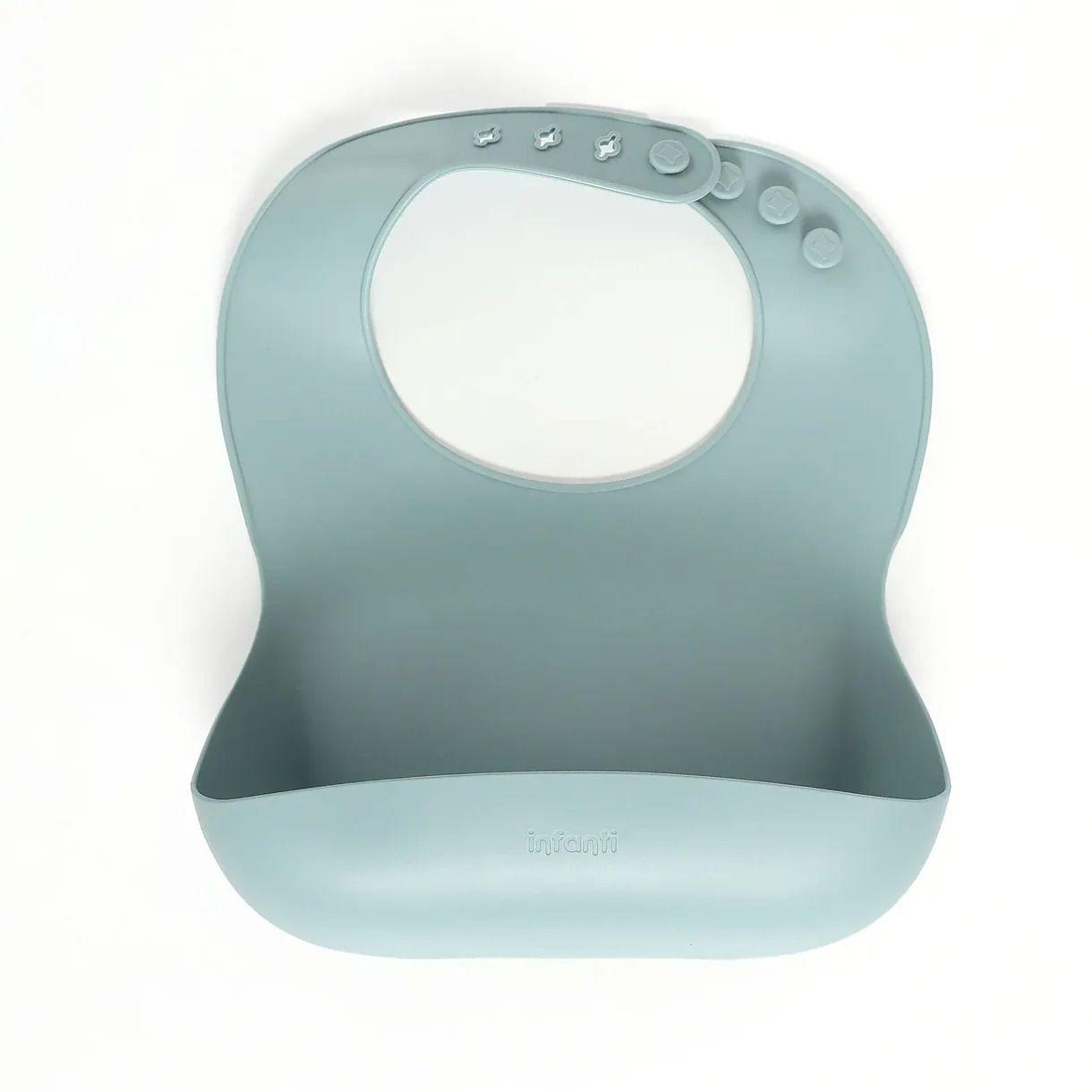 Set Alimentación De Silicona Azul Infanti-5