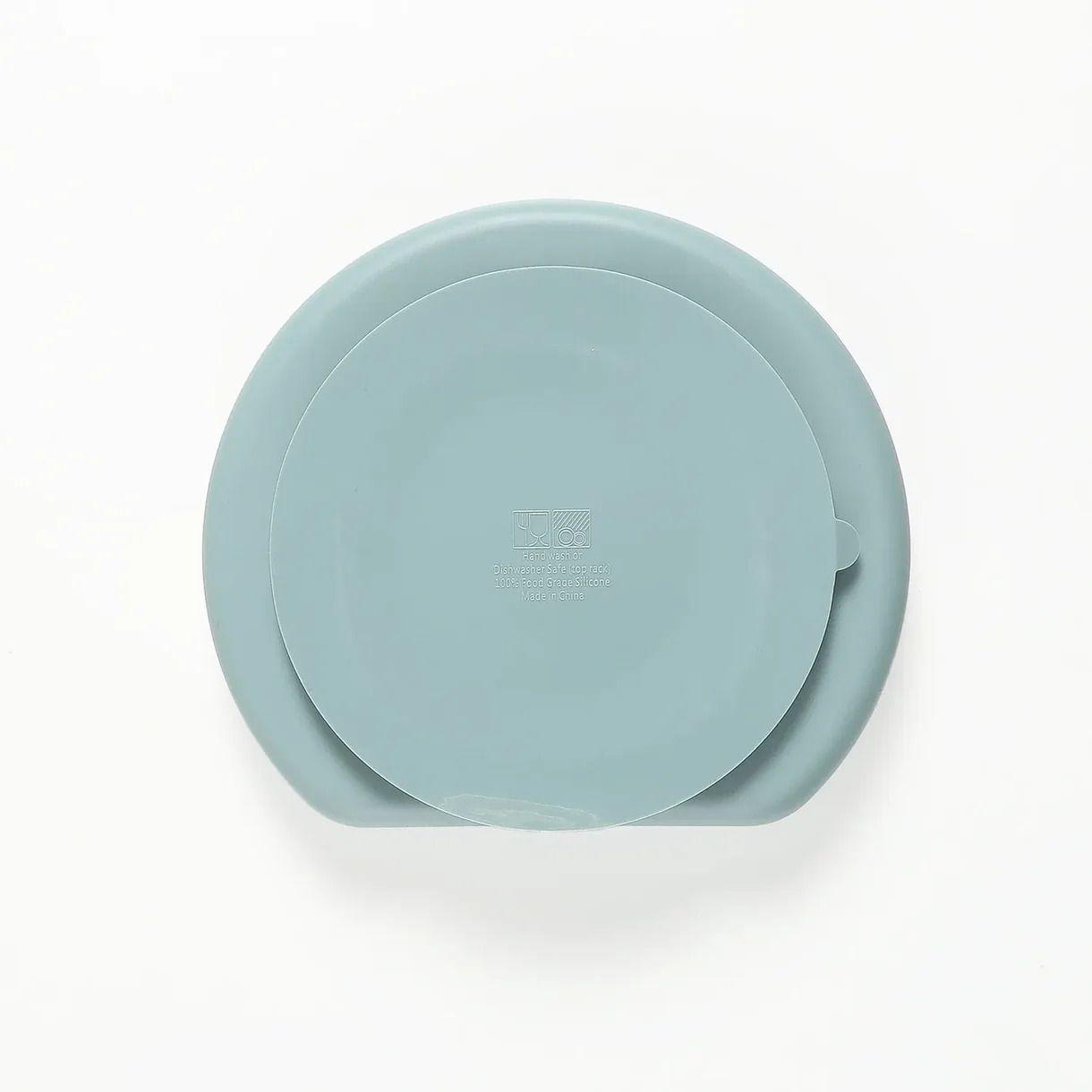 Set Alimentación De Silicona Azul Infanti-6