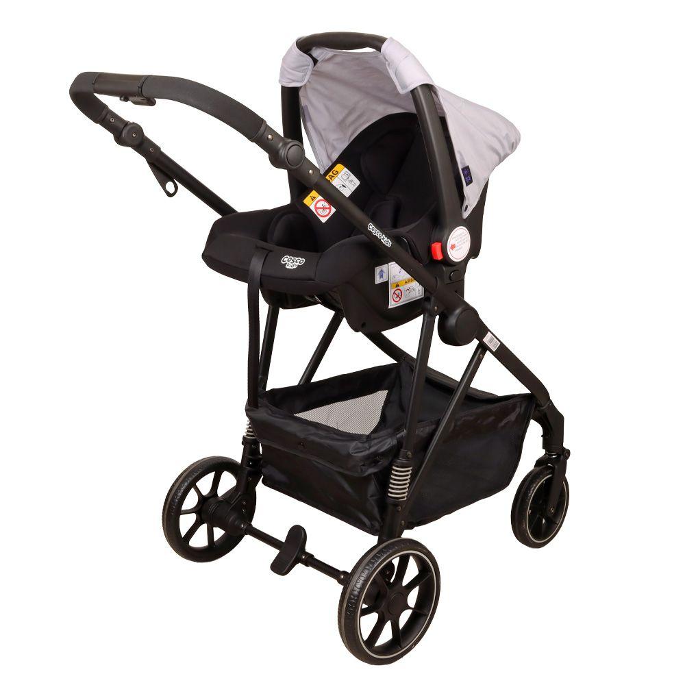 Coche Travel System Lummy Grey Cosco-6