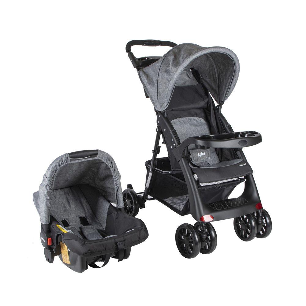 Coche Travel System Spine Grey Cosco-0