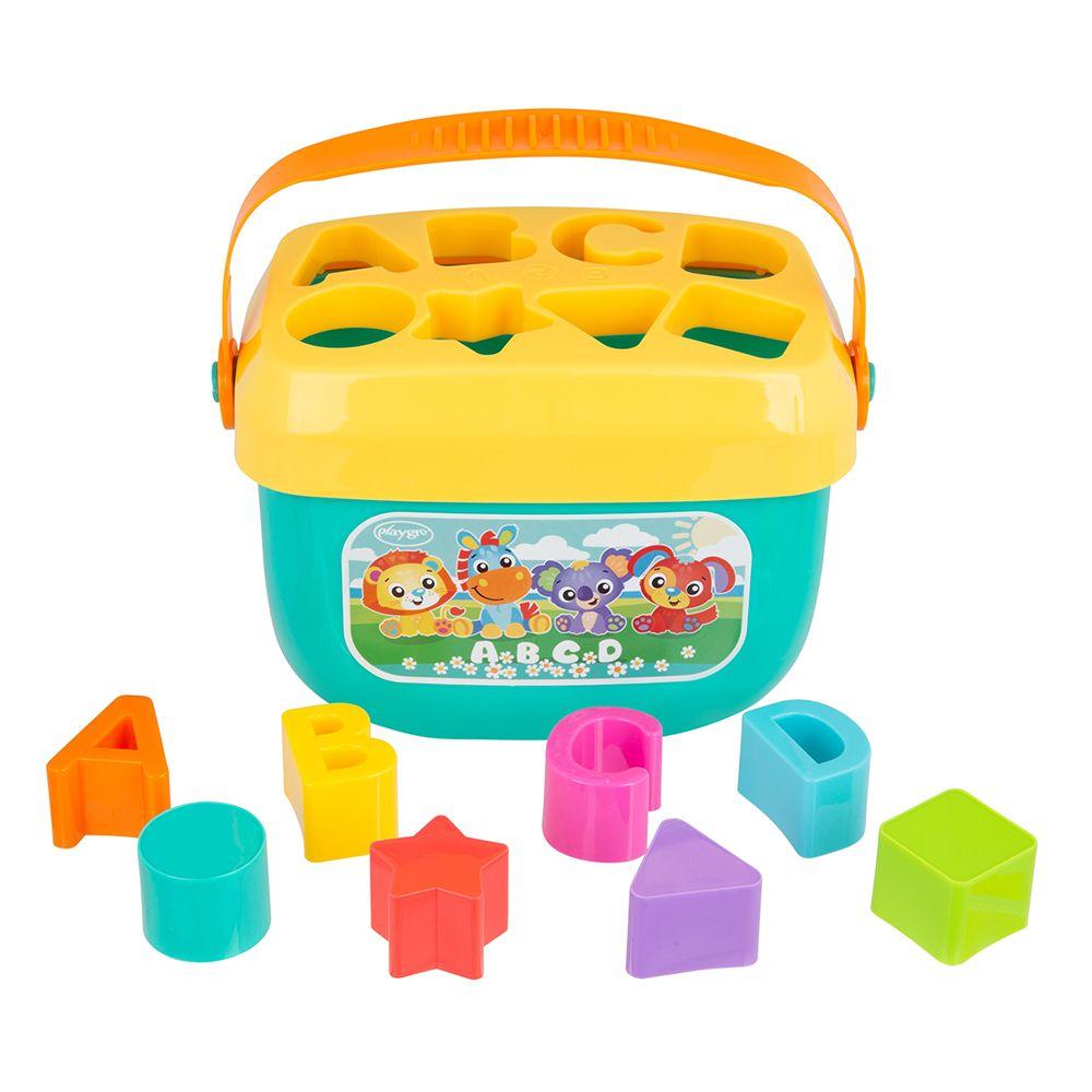 Cubo Clasificador De Animales Playgro-0