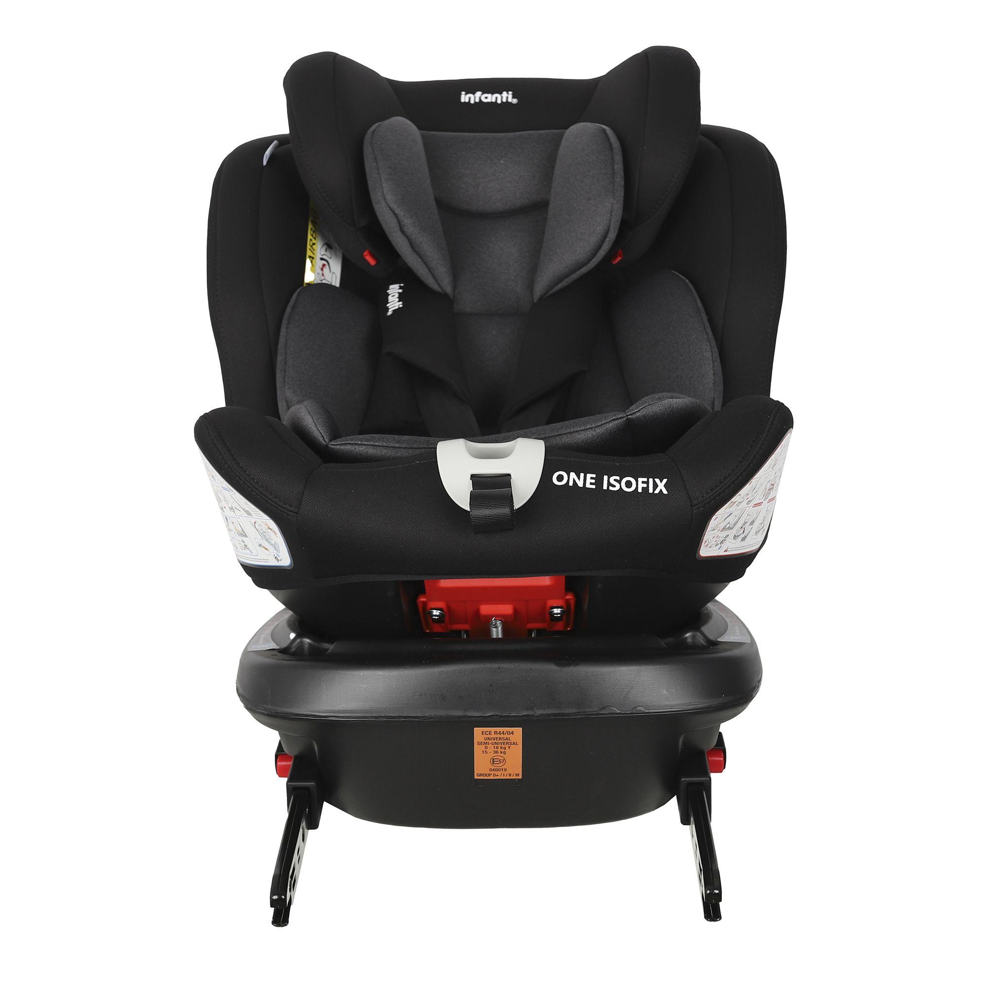 Silla De Auto Convertible One Isofix Dark Grey Infanti-3