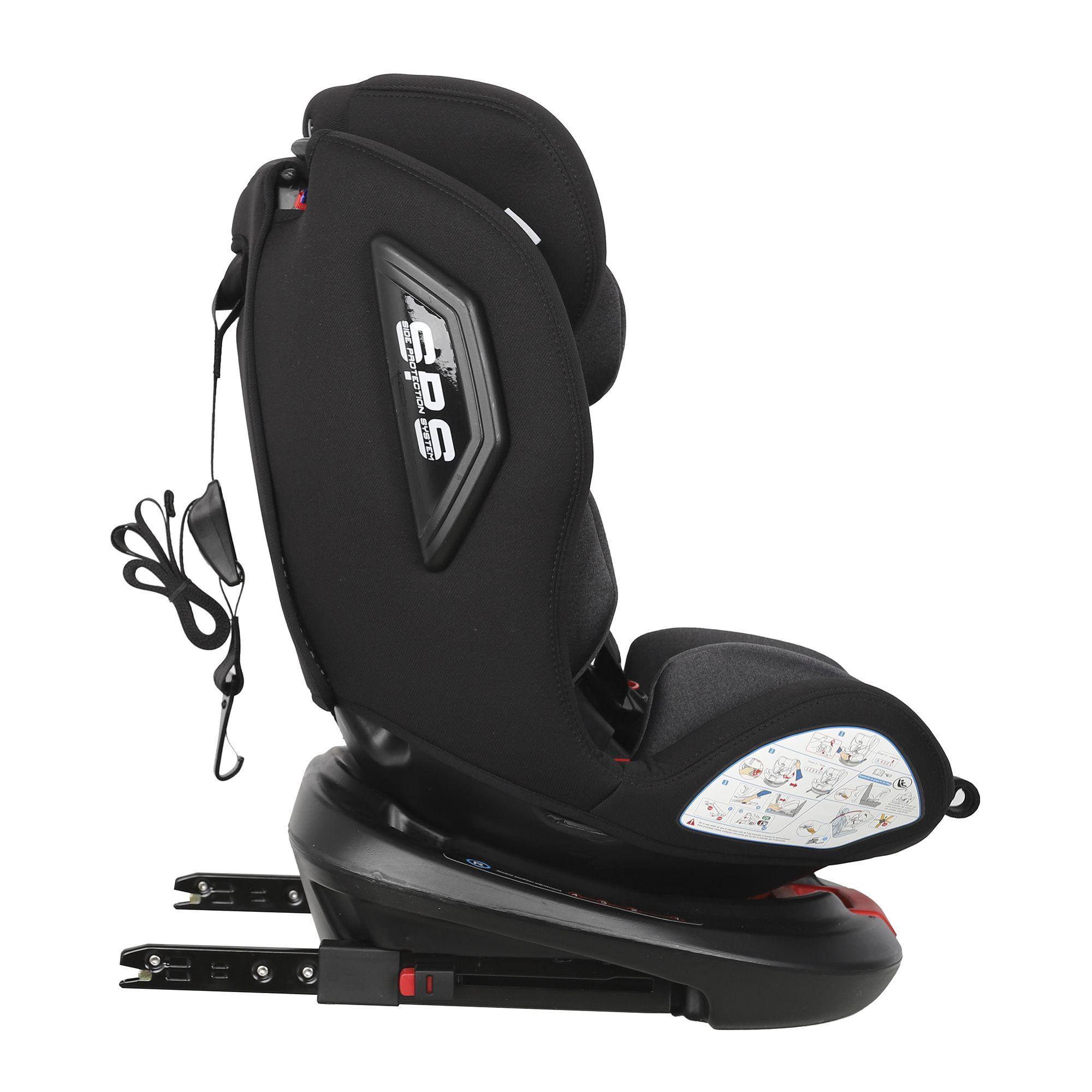 Silla De Auto Convertible One Isofix Dark Grey Infanti-4
