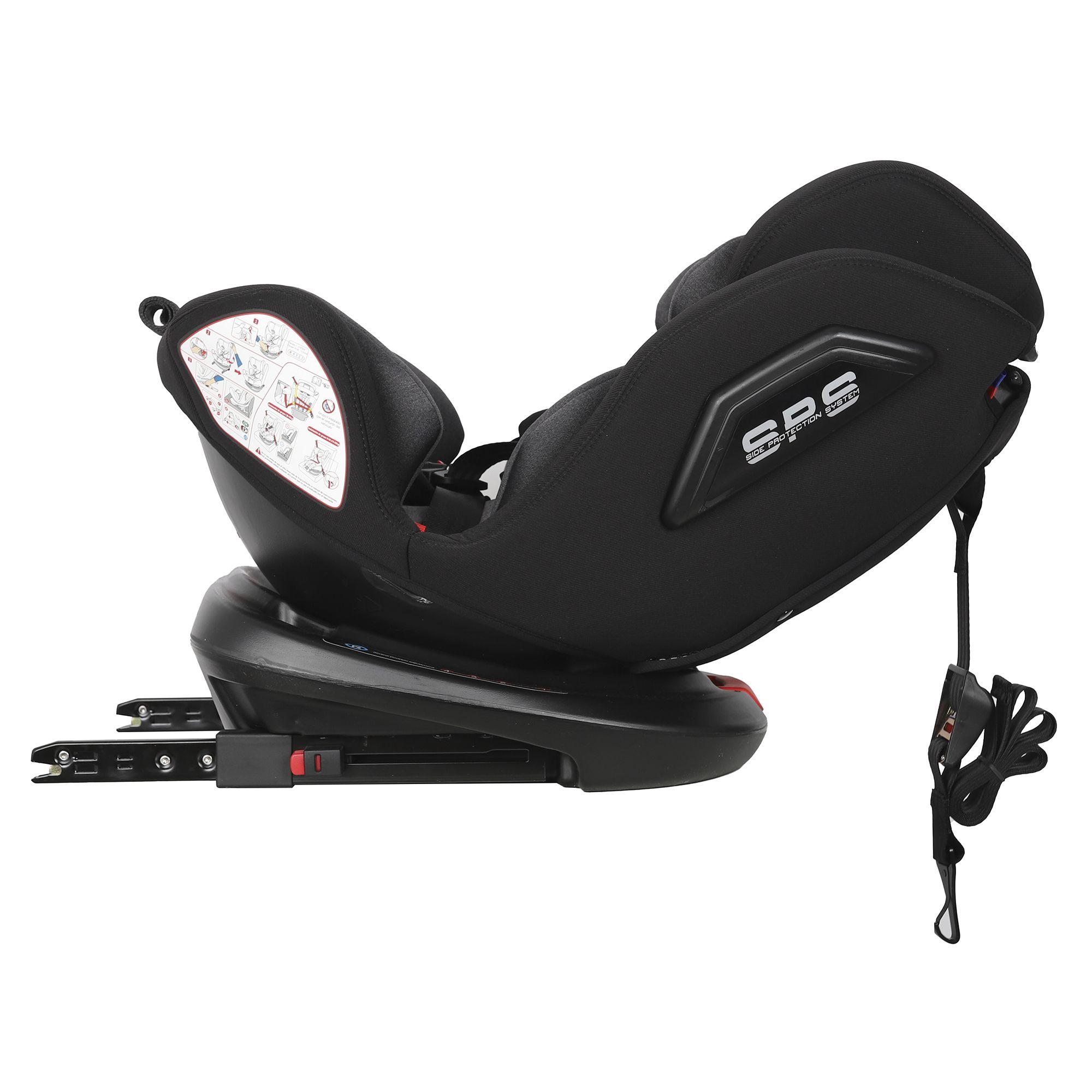 Silla De Auto Convertible One Isofix Dark Grey Infanti-6