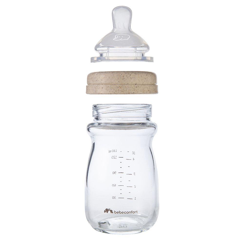 Mamadera Physio Aircare Vidrio 130ml Bebé Confort-2